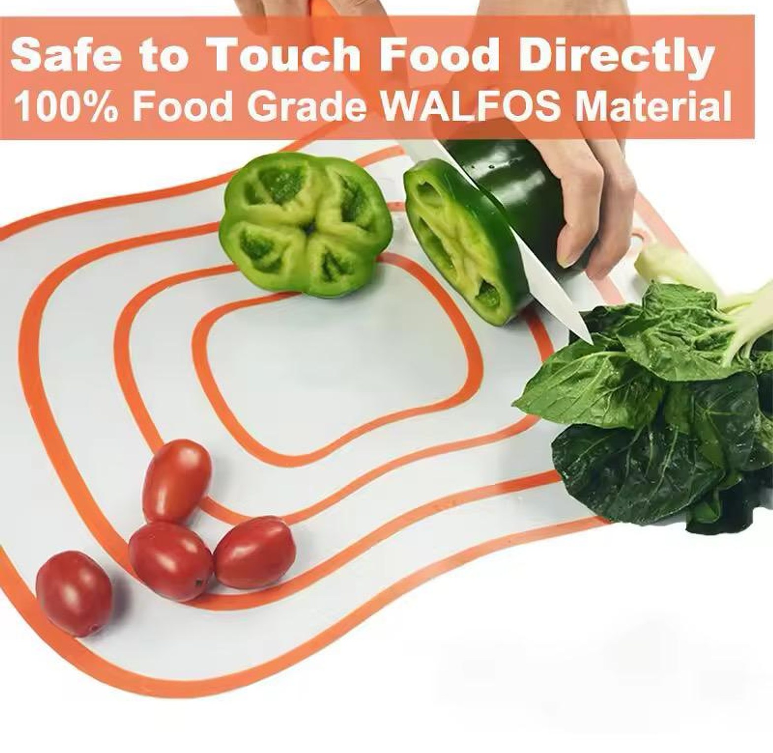 Kitchen Non-Slip Flexible Cutting Boards image