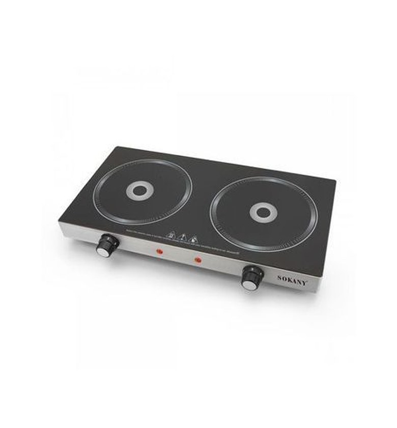 Sokany 2400W Energy Saving Double Plate  Cooker image