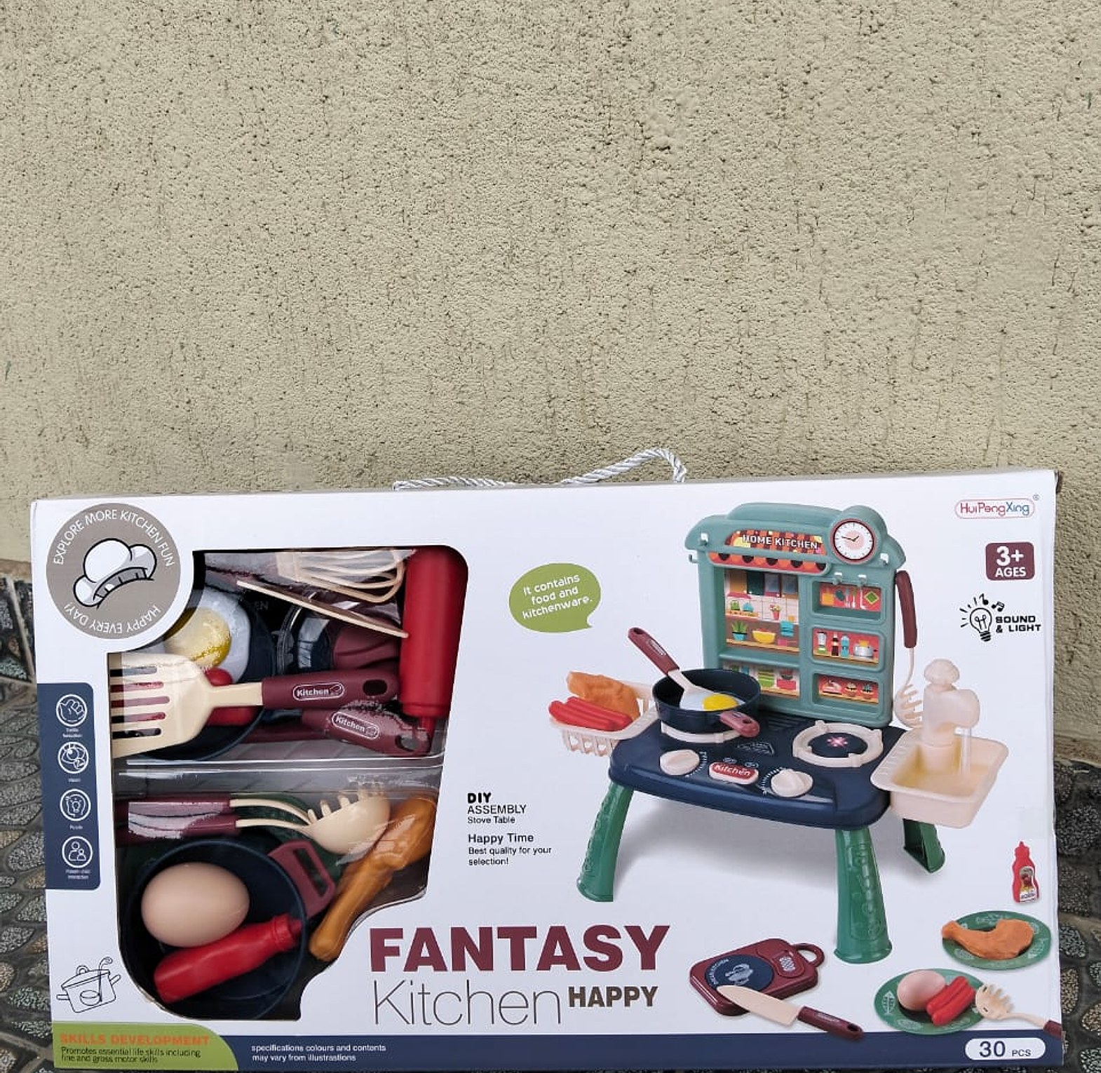 kids Fantasy kitchen happy play set 25 pcs image