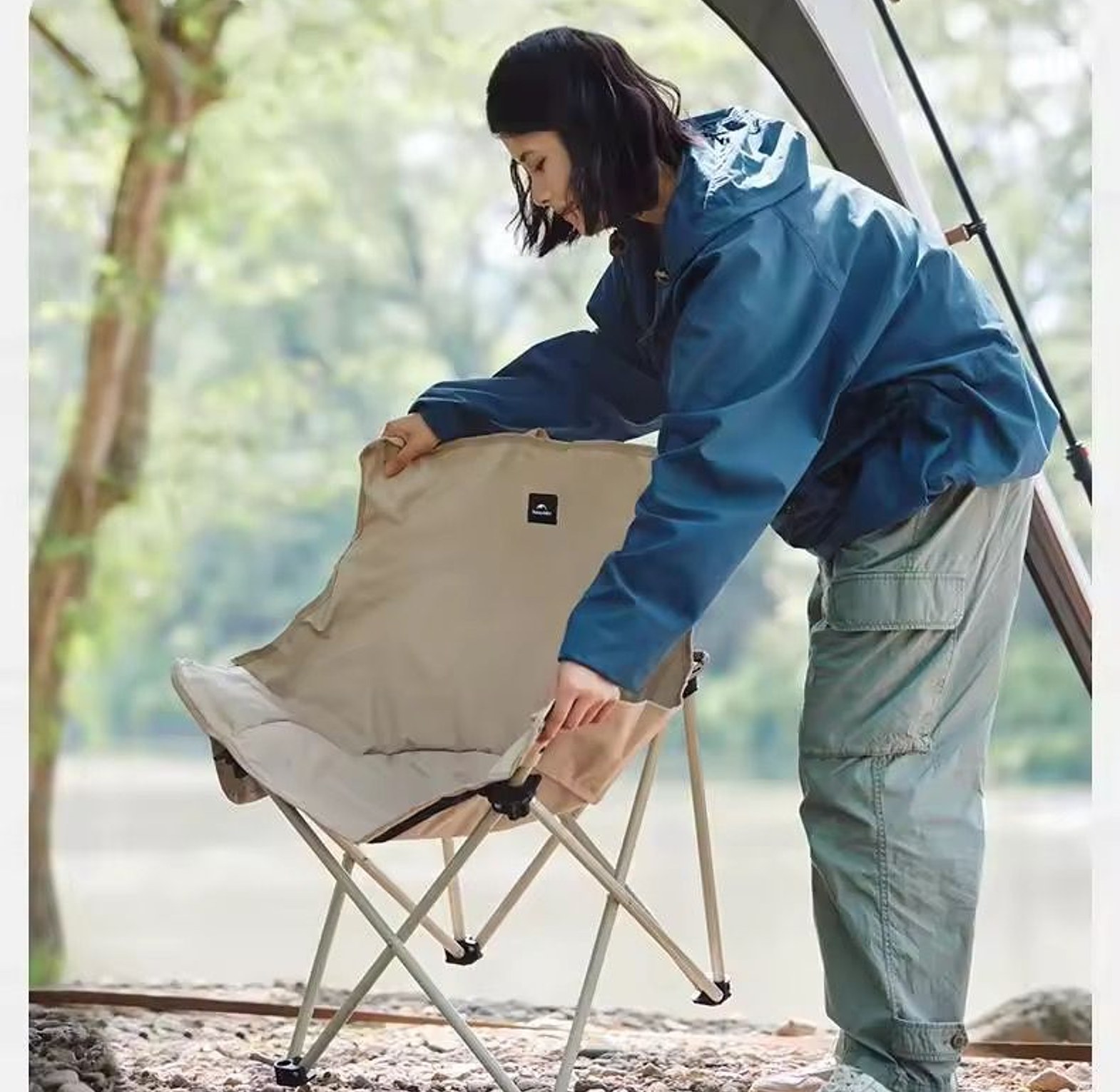 Naturehike Folding Moon Chair image