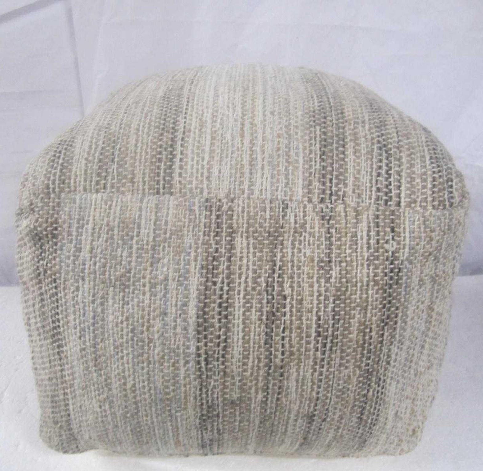 POUF COTTON JUTE 45X45X35 image