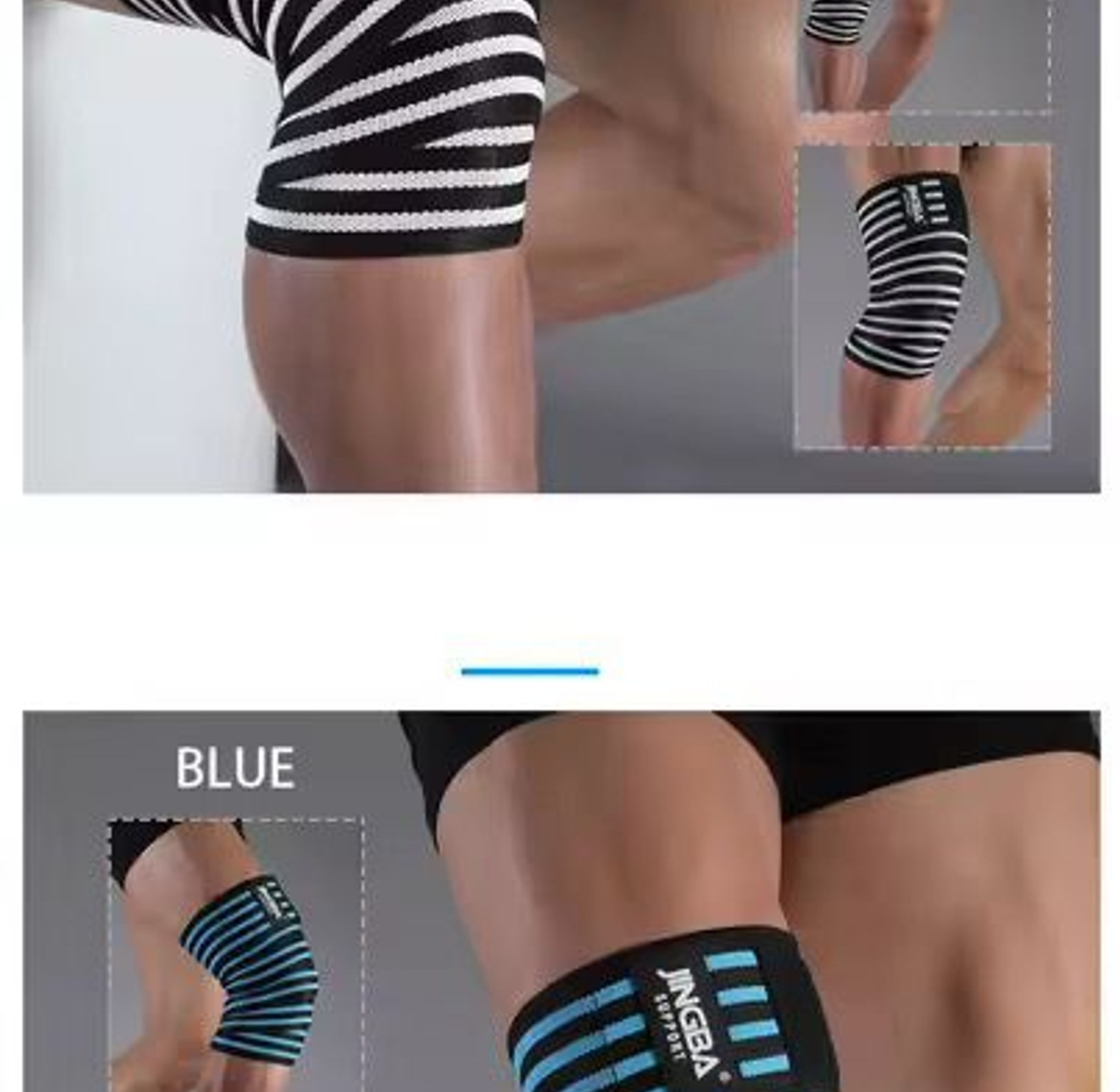 Men pair for Knee Wraps  image