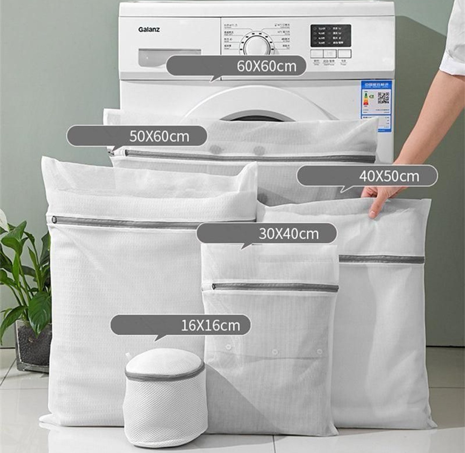 6 in 1 Laundry Mesh Bags image
