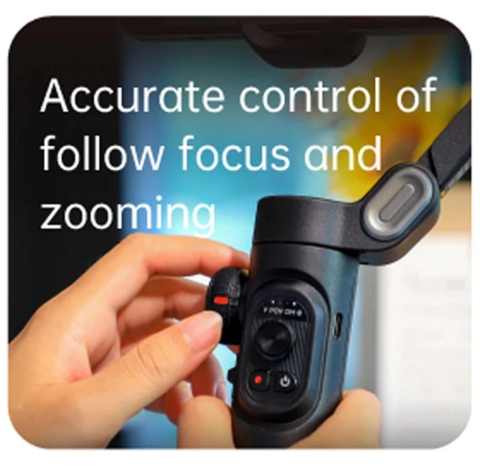 AI Smart Gimbal Phone Stabilizer image