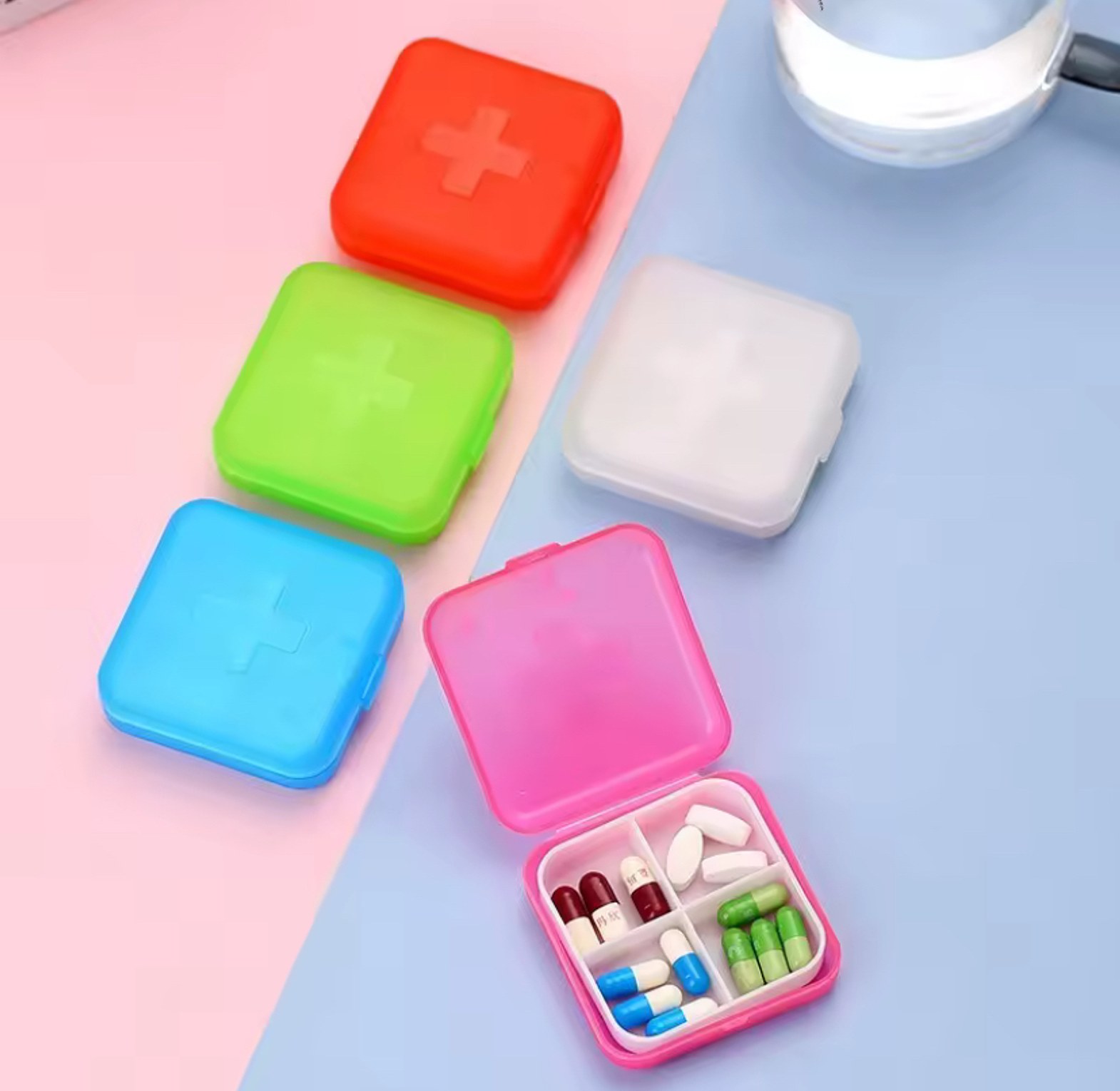 Pocket pill  storage box  image