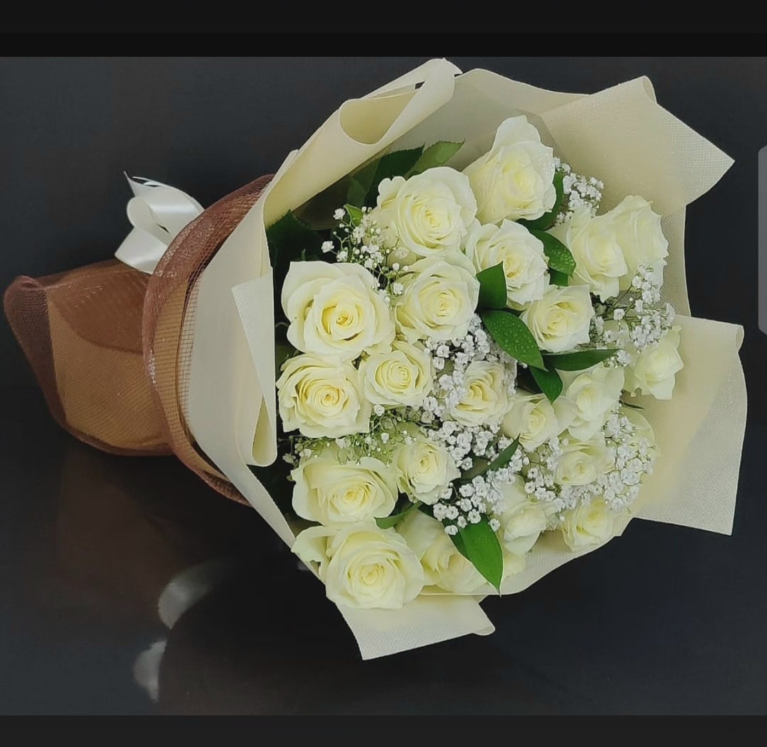 White Rose Bouquet  image