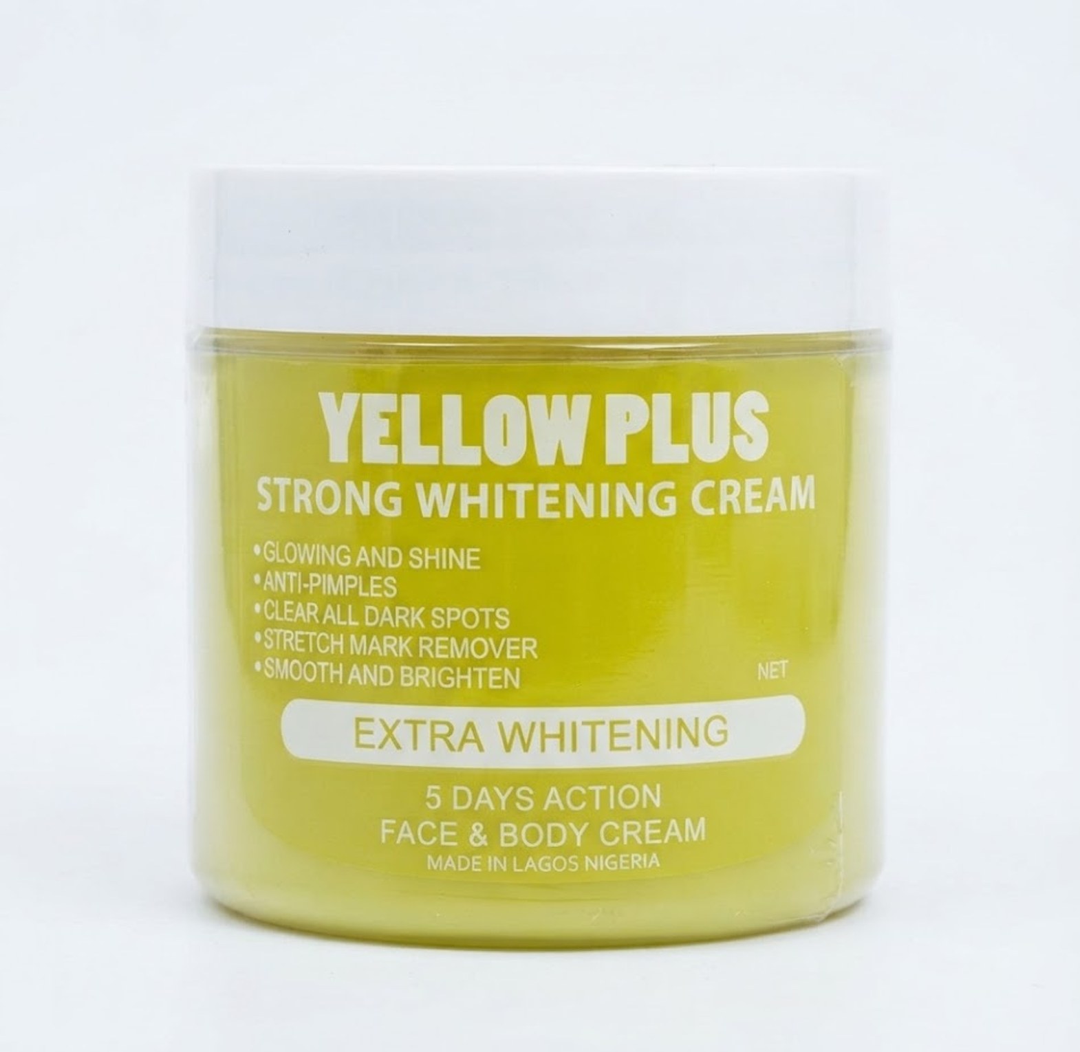Yellow plus strong whitening cream  image