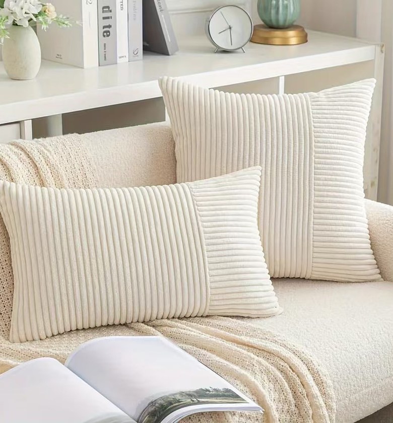 Soft Solid Couch Pillowcases  image