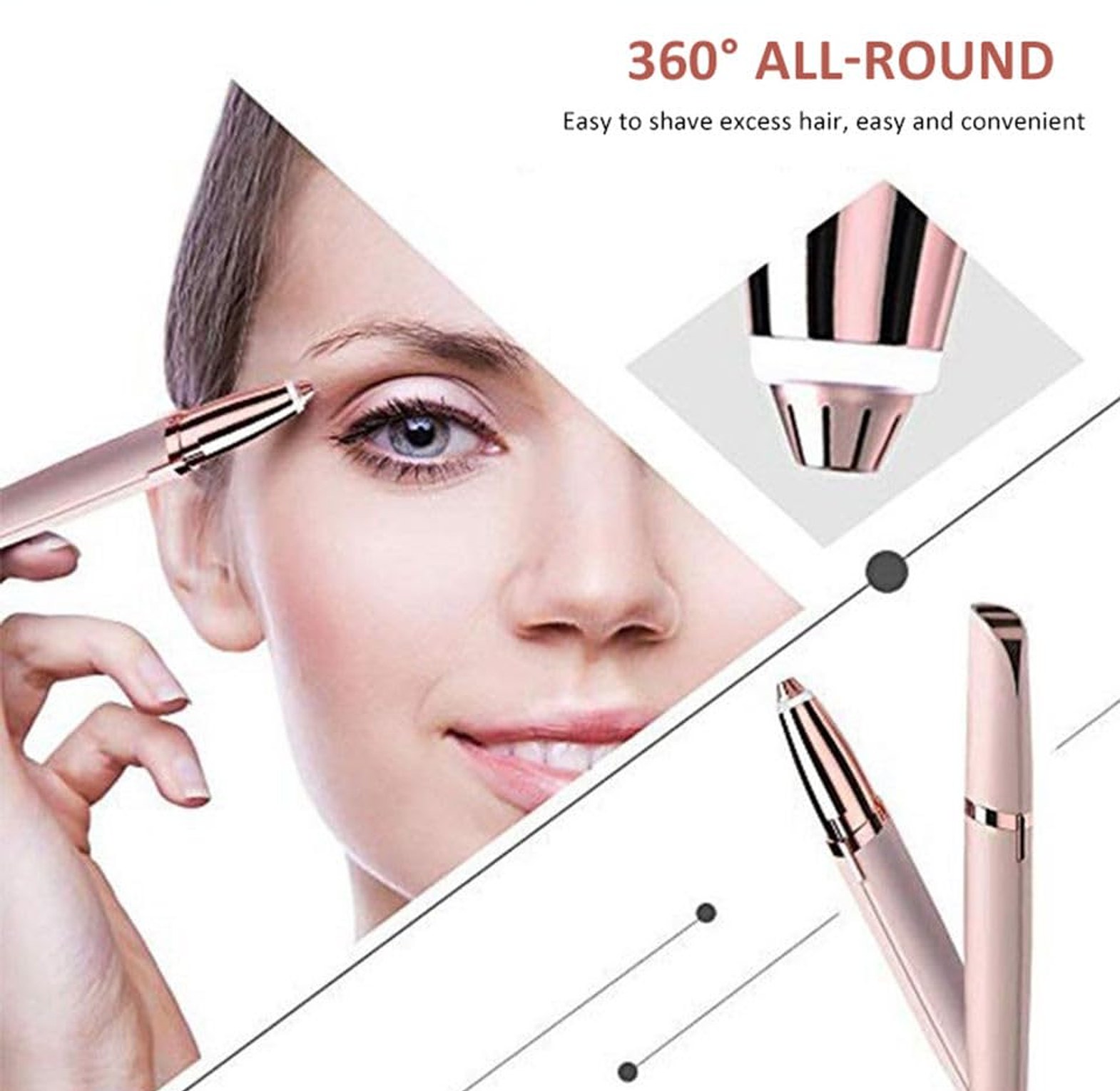 Rechargeable Eyebrow Trimmer, Shaver image