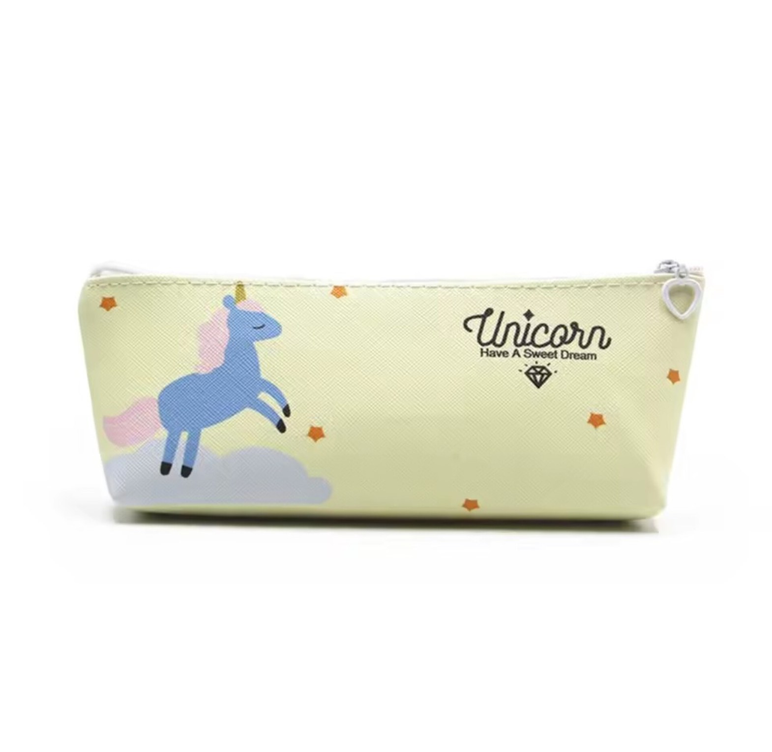 Unicorn Pencil Case & Makeup Zipper Pouch Organizer - Water-Resistant Stationery Bag for School & Travel  image