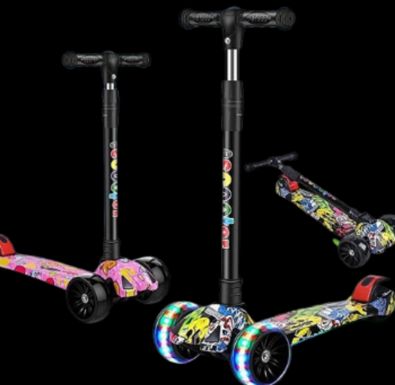 Children's 3-Wheel Kick Scooter image