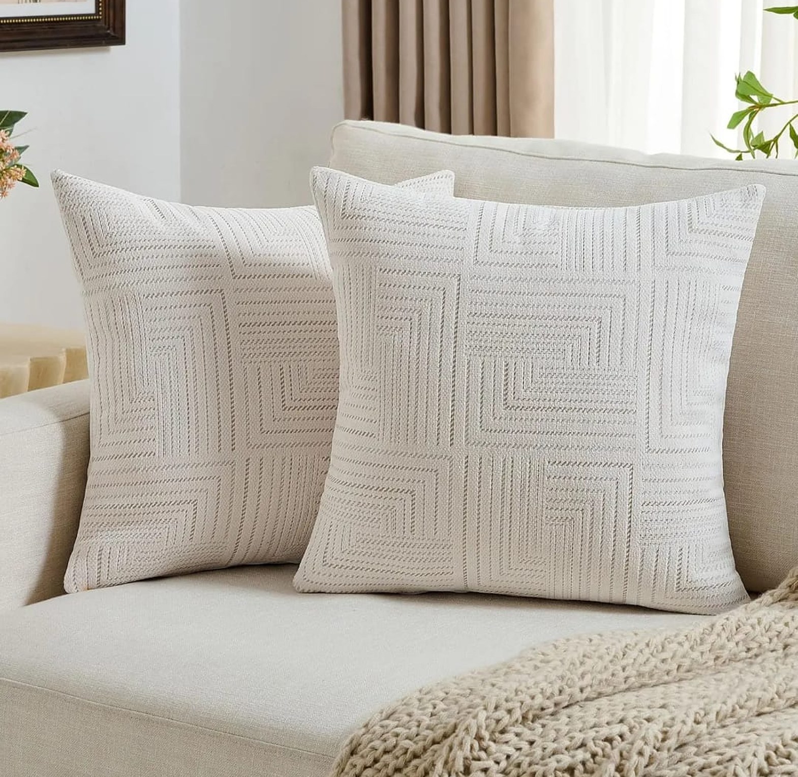 Luxury Chenille Jacquard Cushion Cover image