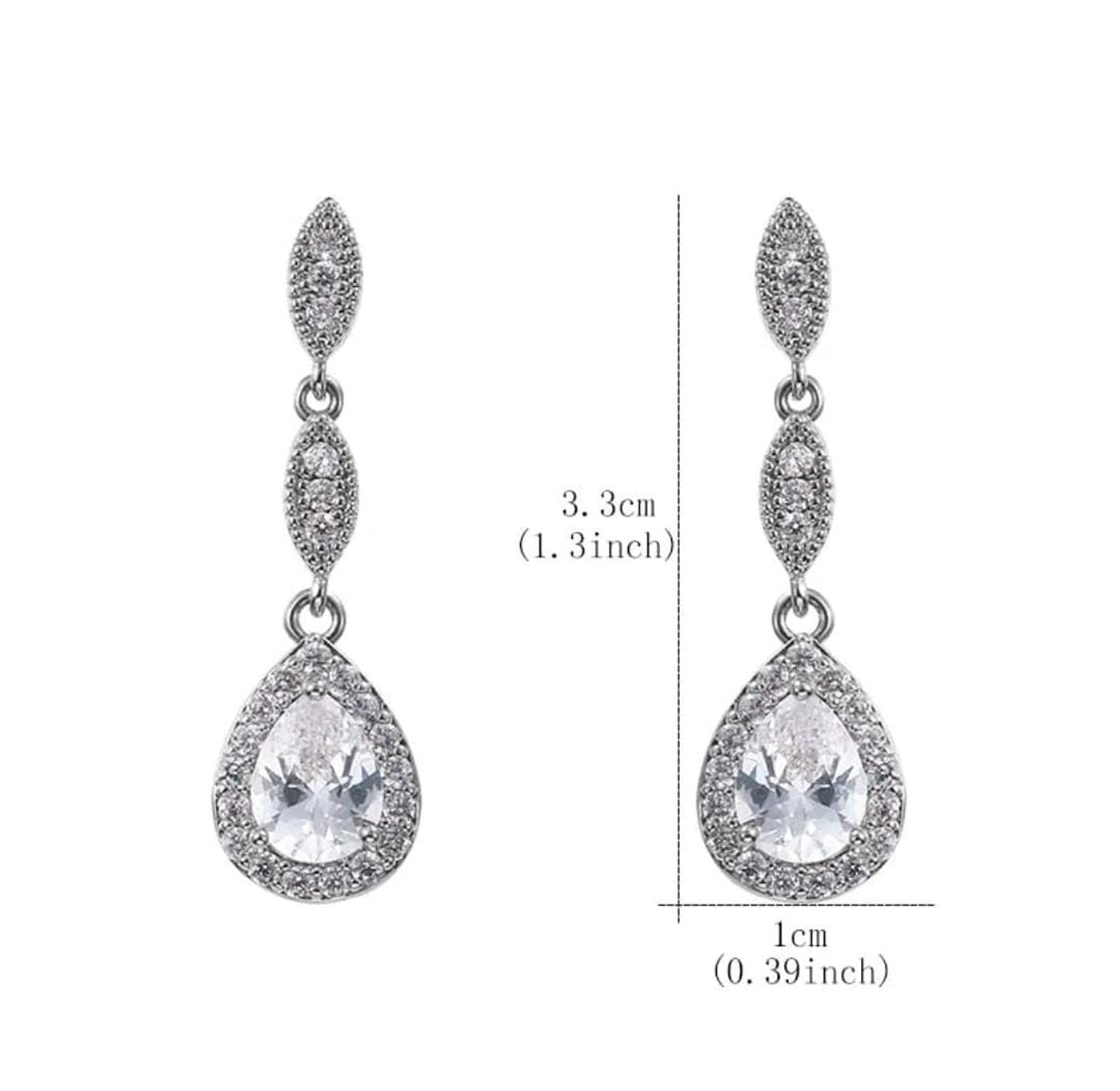Water drop cubic Zirconia image