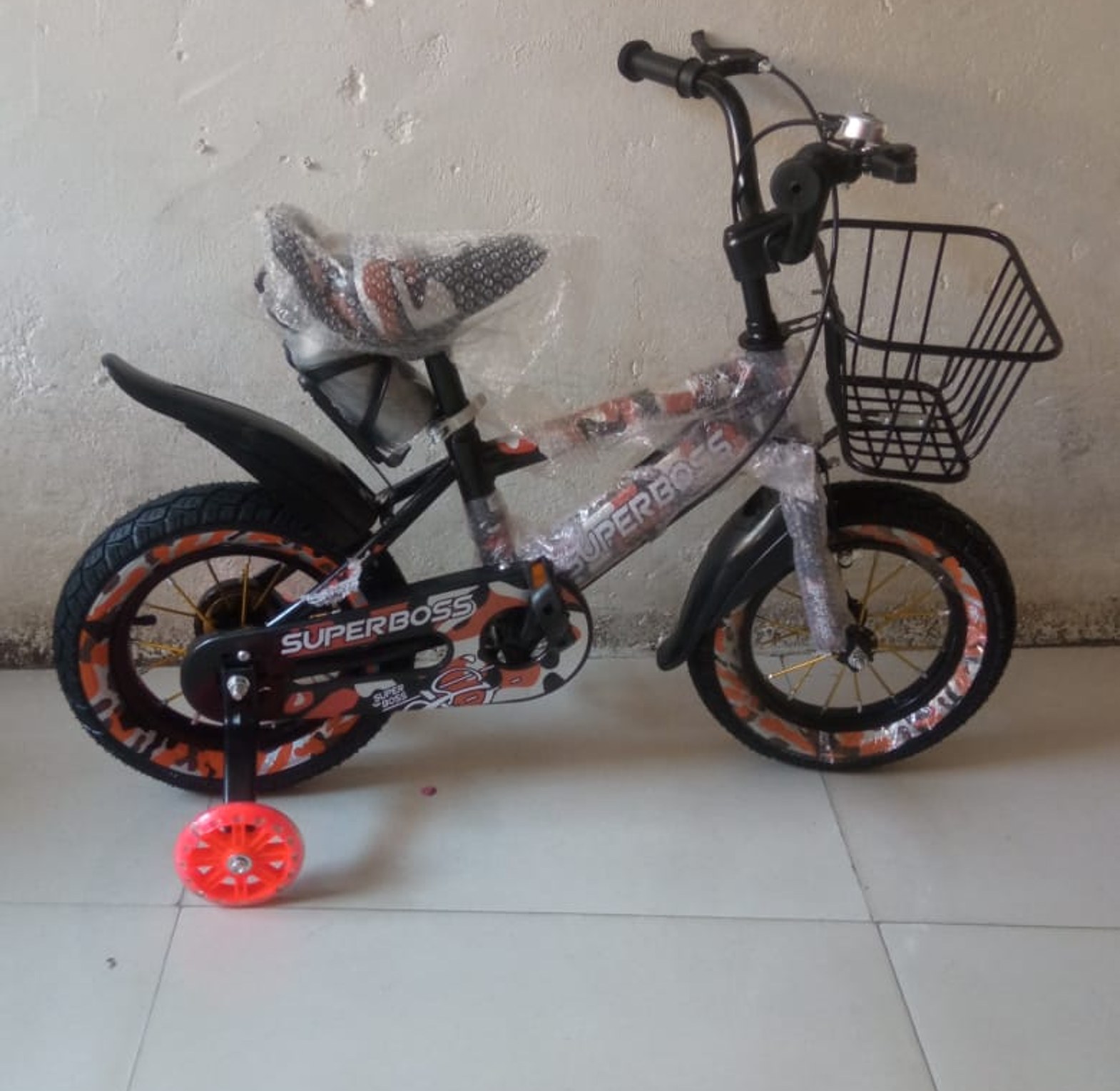 Kids Bikes Size 12 Children Bicycles Kids Gift Suitable For Kids Age 1-5 years image