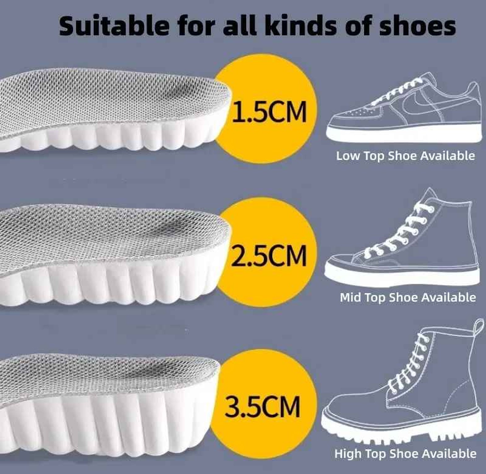 Heel Raiser Foam Pads image