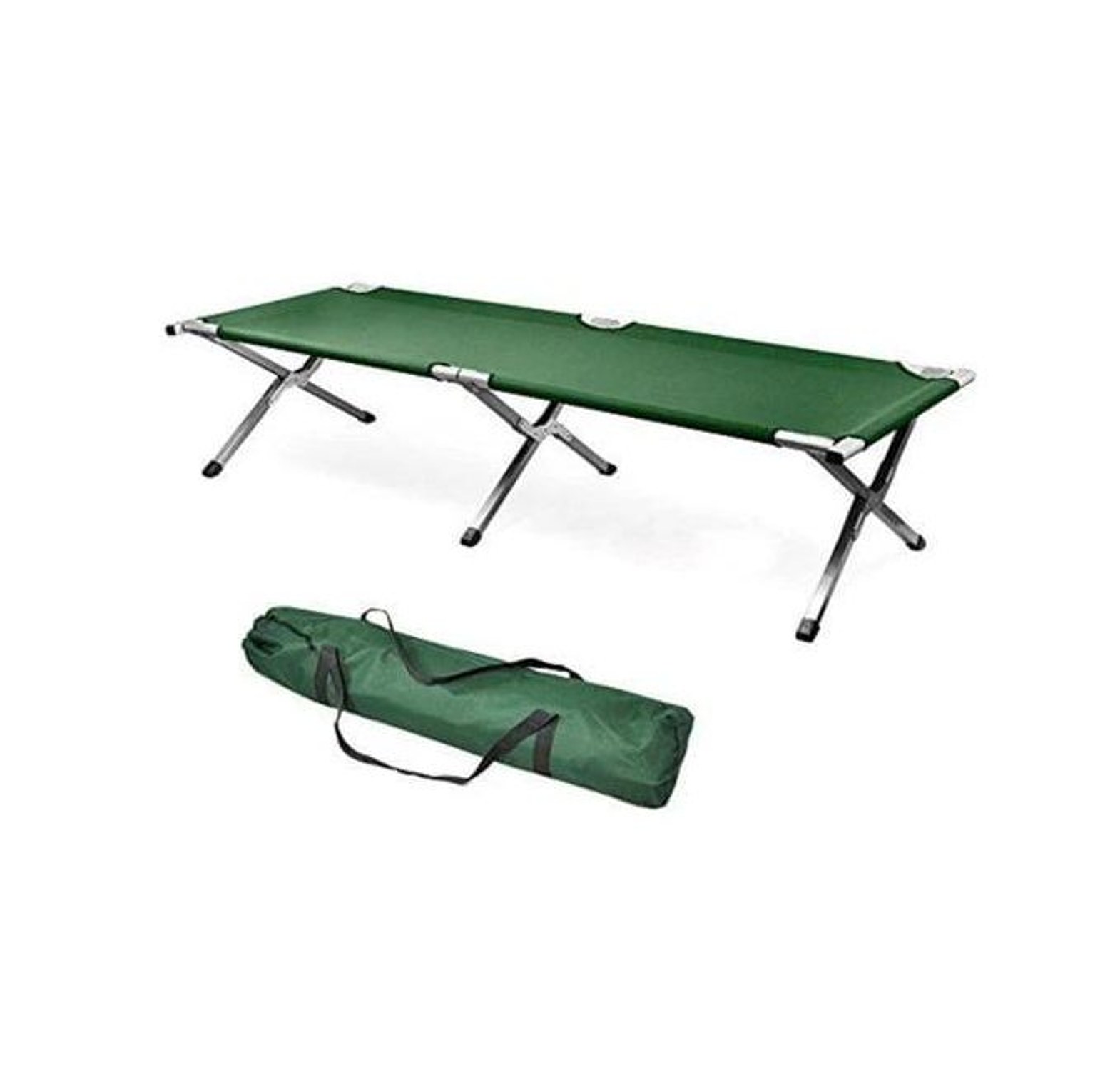 Foldable camping bed image