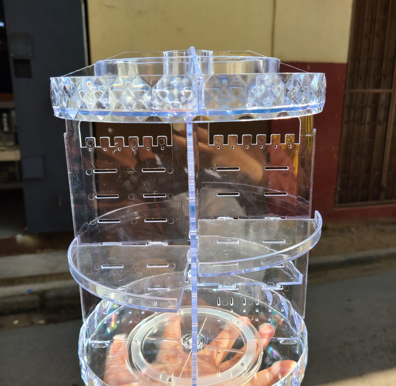 High-End Luxury Rotating Makeup Organizer image