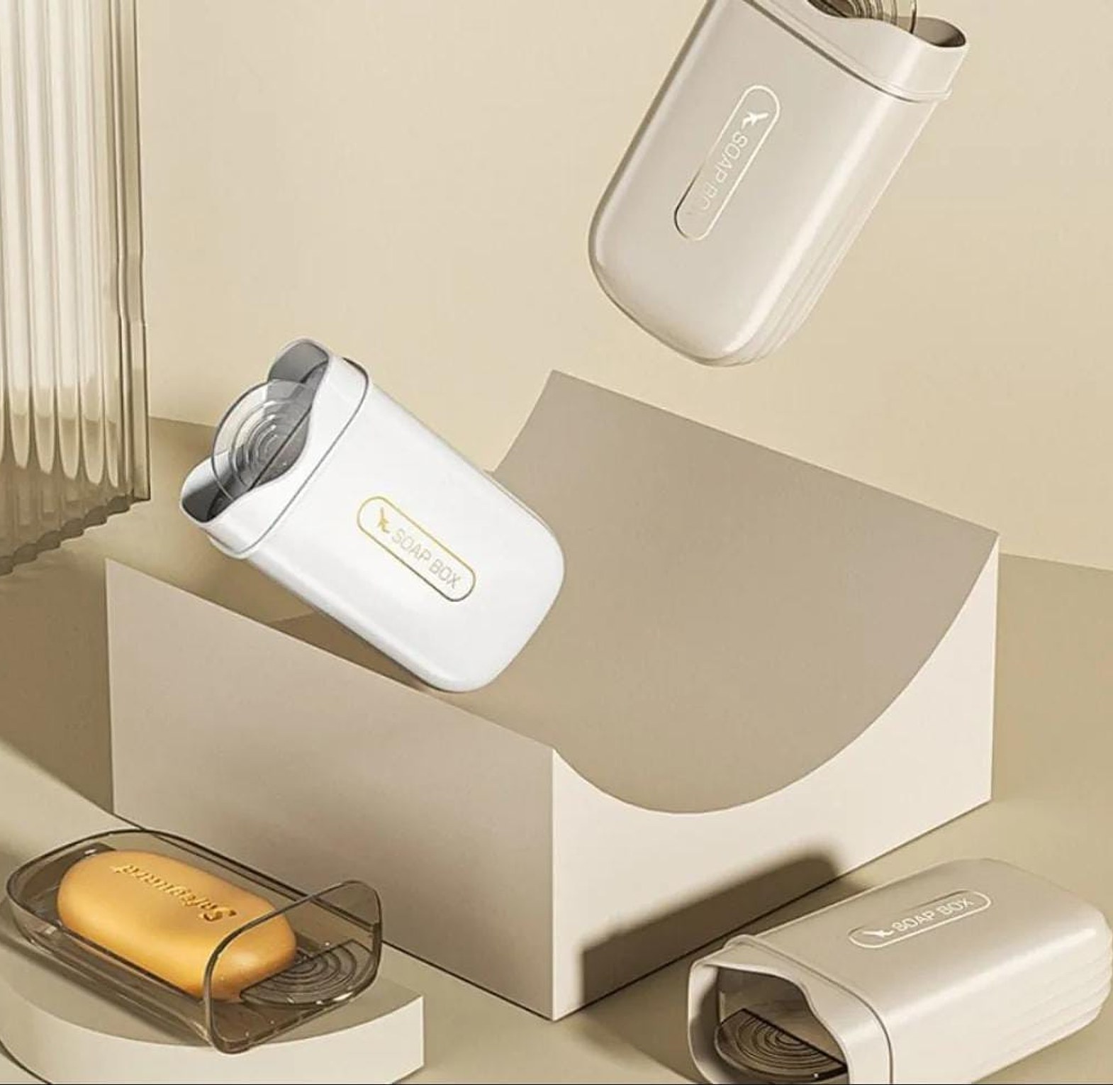 Portable Travel soap dish holder image