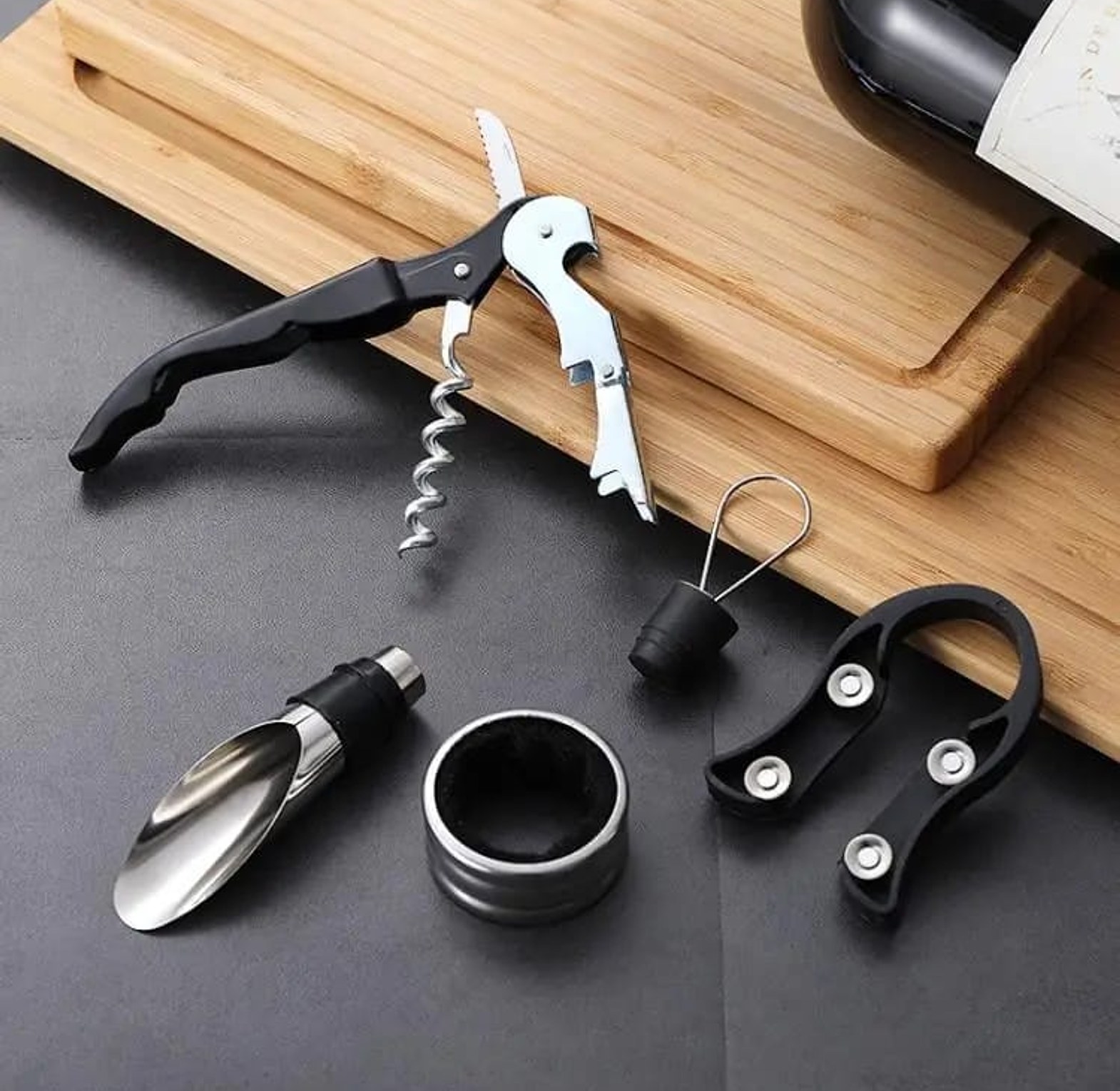 5-Piece Stainless Steel Wine Opener Set image