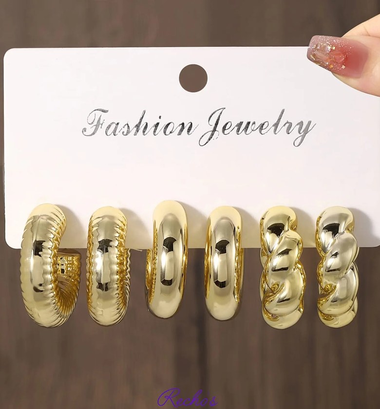 Mini Hoops Earrings Sets image