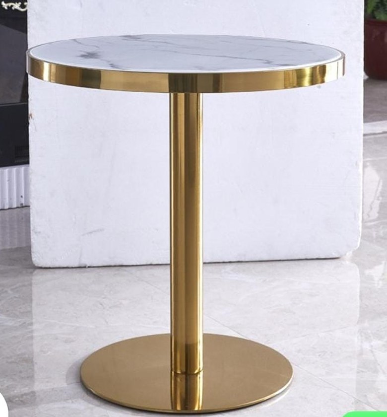 Luxury Round Marble Dining Table image