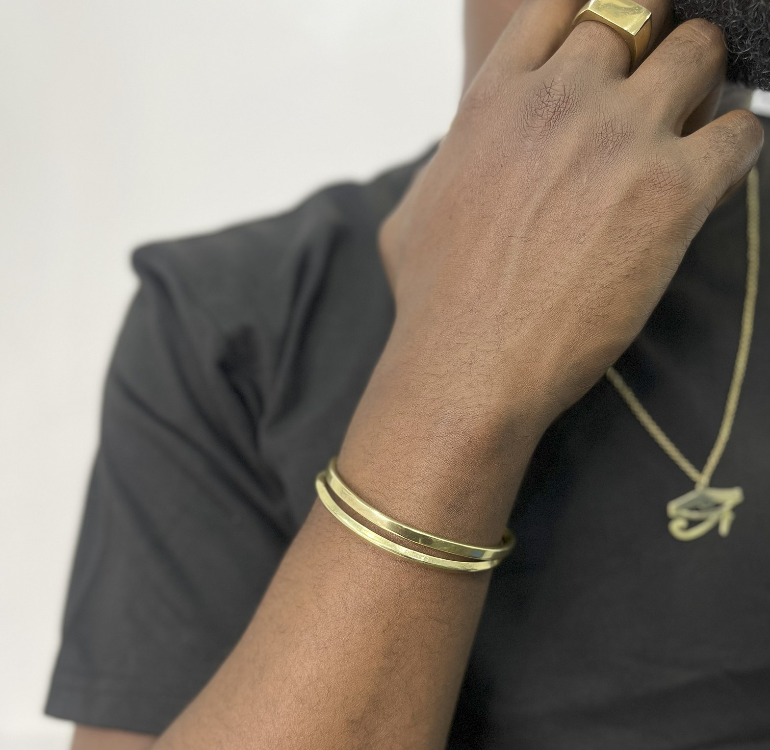 Ajani Brass Bracelet  image