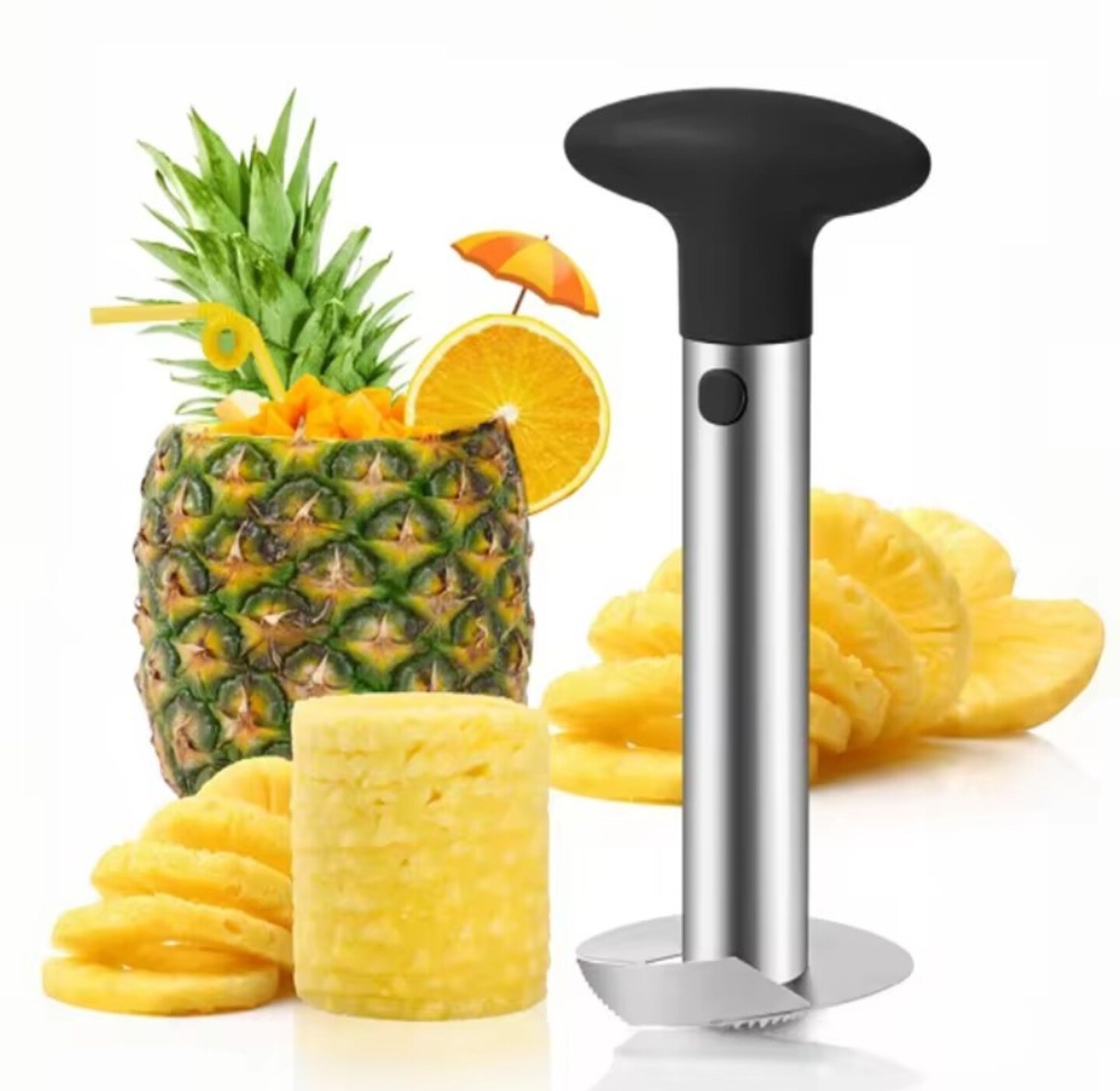 Stainless Steel Pineapple Peeler, Pineapple Slicer image