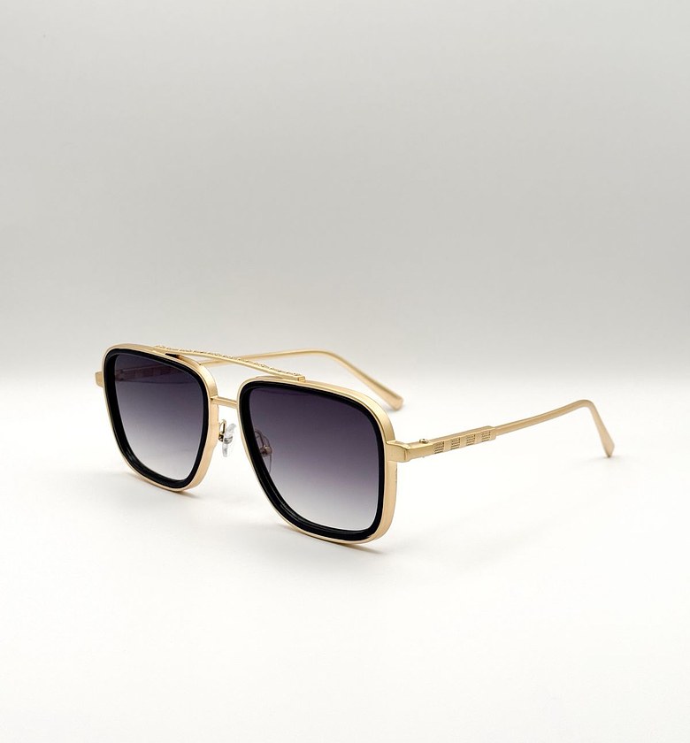 Aero Gold Navigator Sunglasses image