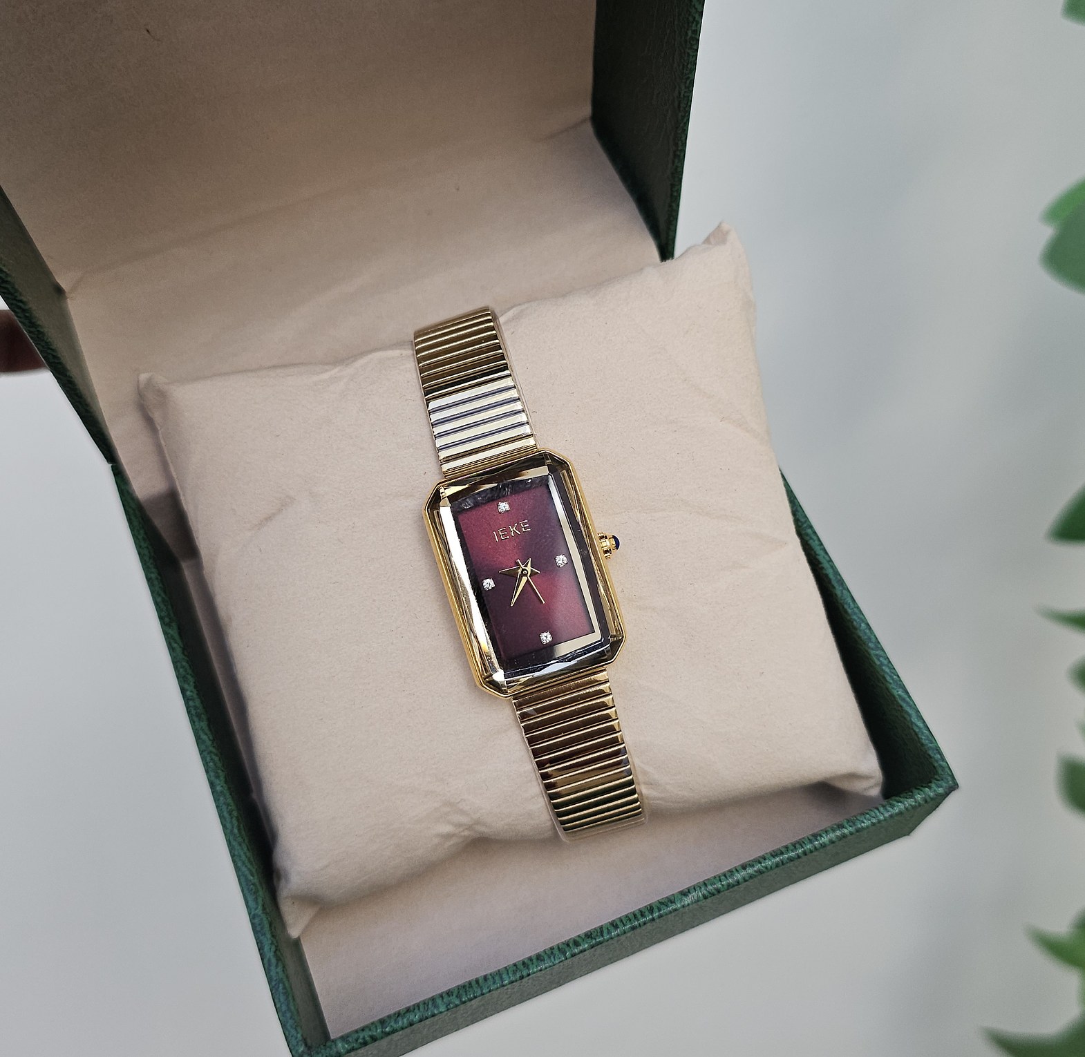 Square vintage watch  image