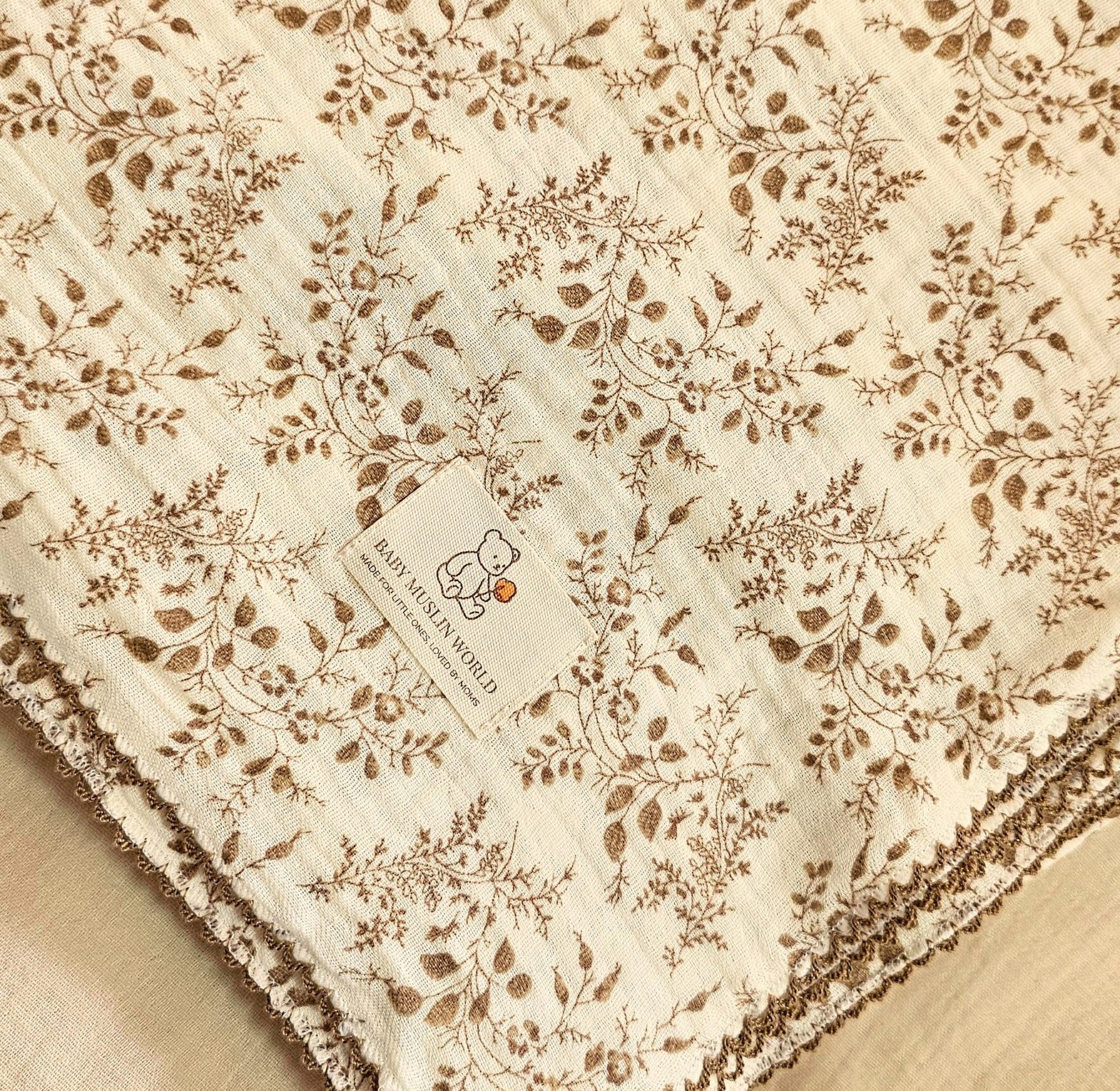 Premium 4-Layer Muslin Blanket image
