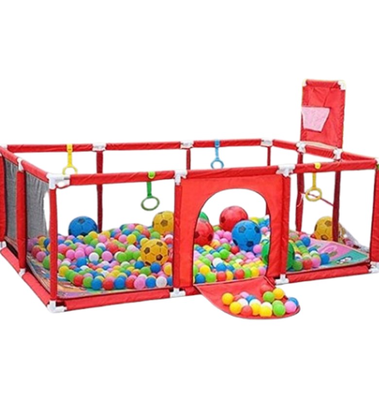  Kids Play Fence or Baby Playpen/ Child Safety Fence or Game Fence. Comes With 30balls image