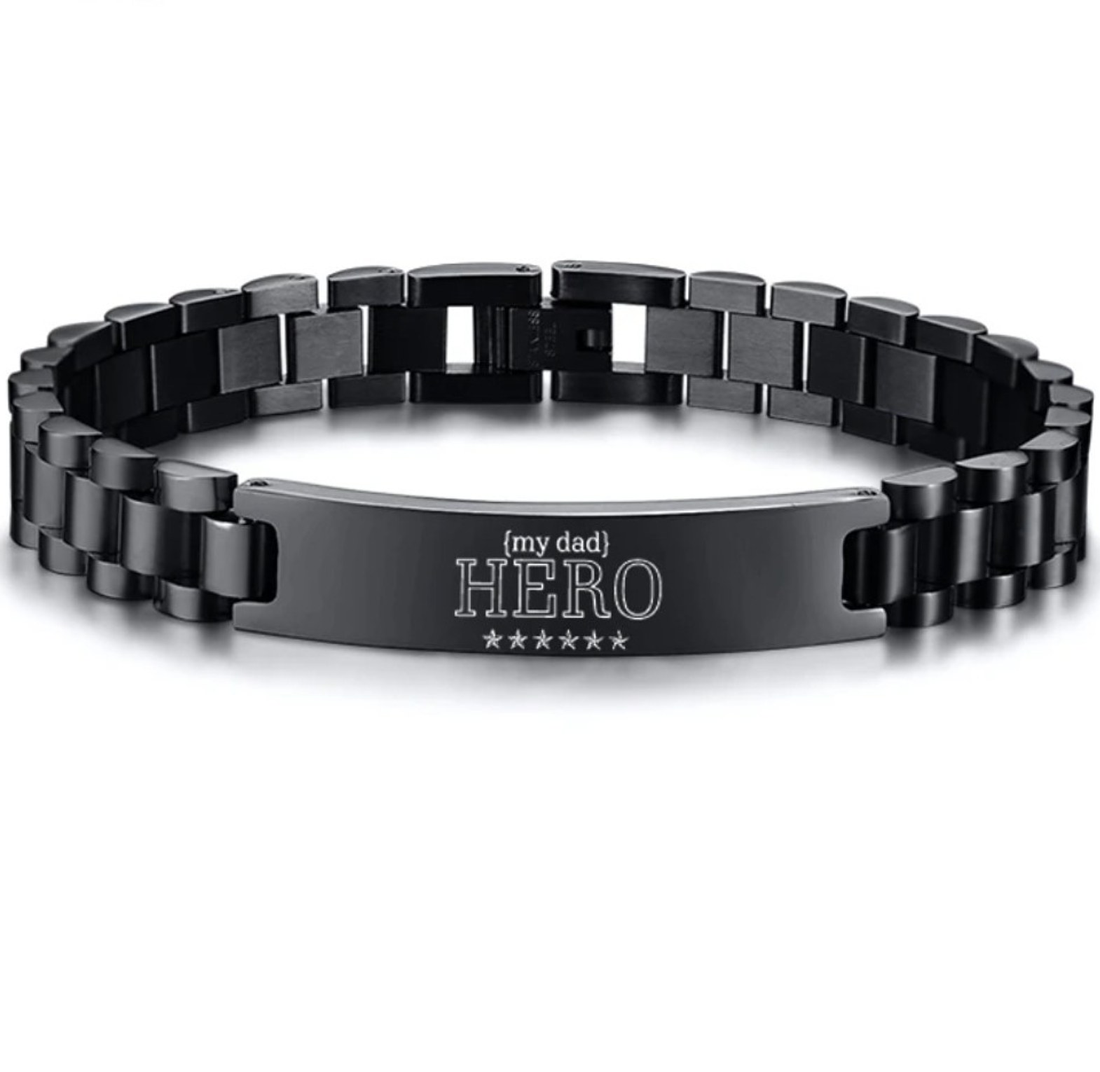 Stainless steel customized/personalized/bespoke bracelet image