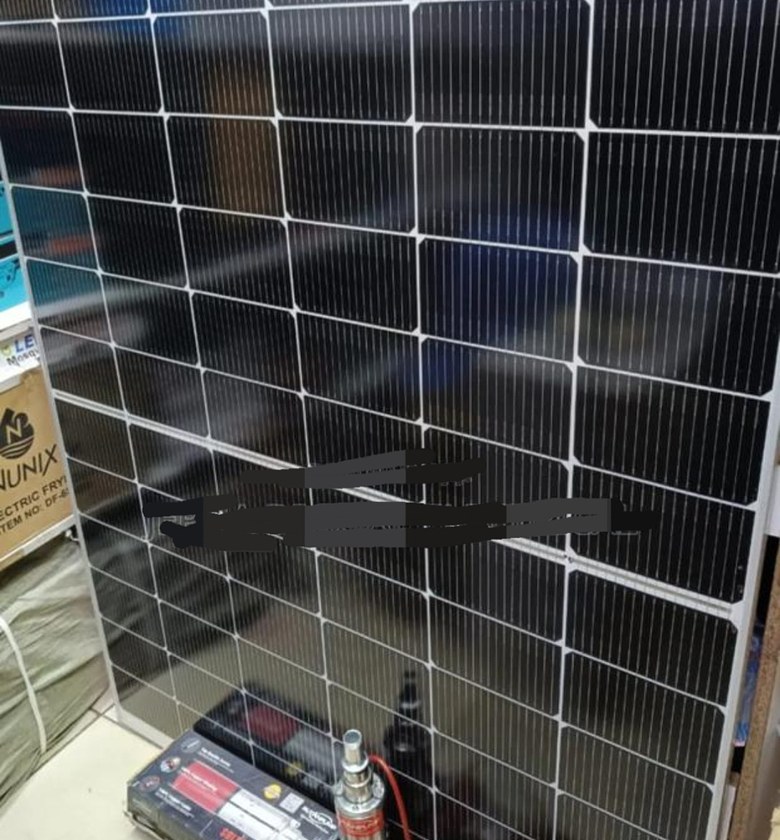 Rutan pump 400watts 50m complete solar kit image