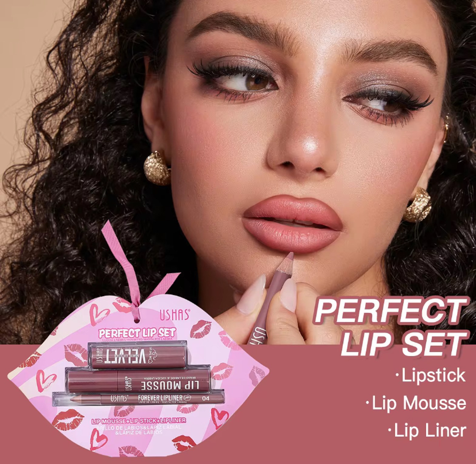Perfect lip set  image