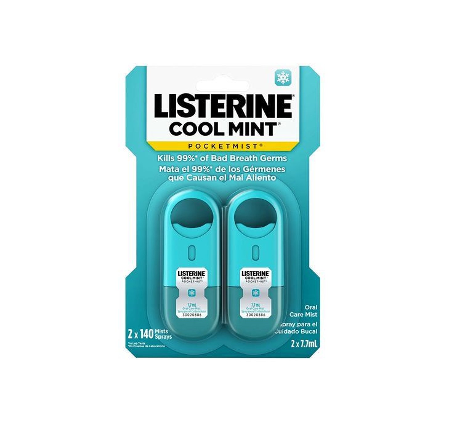 Listerine Pocketmist Cool Mint Oral Care – Double Set image