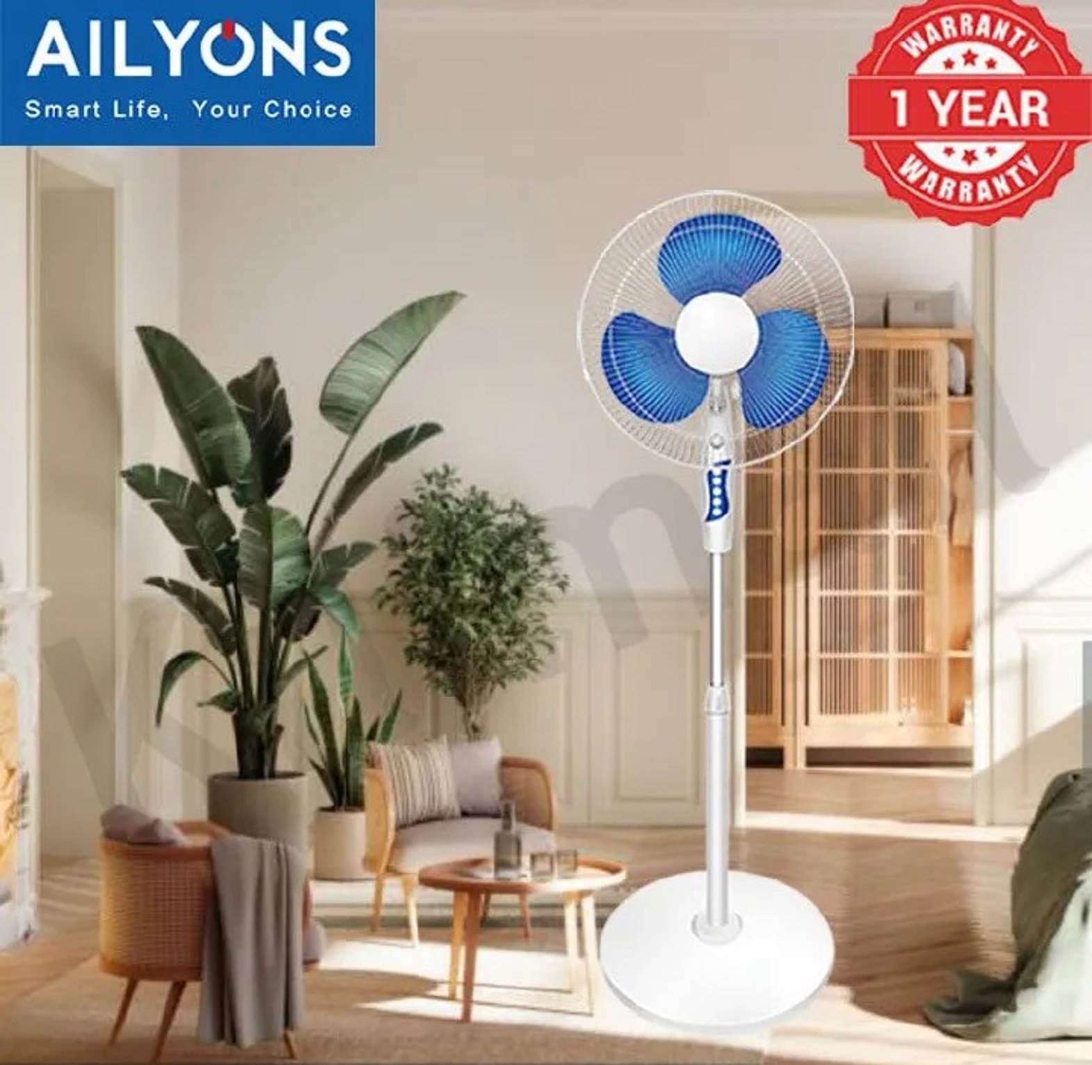 AILYONS 16 Inch Standing Fan image