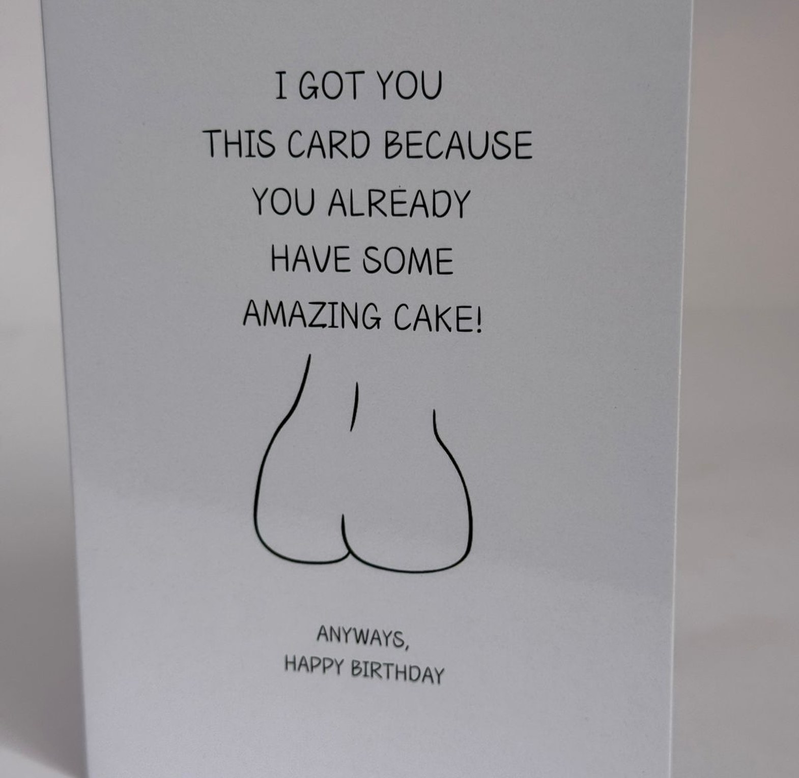Funny Birthday Card image