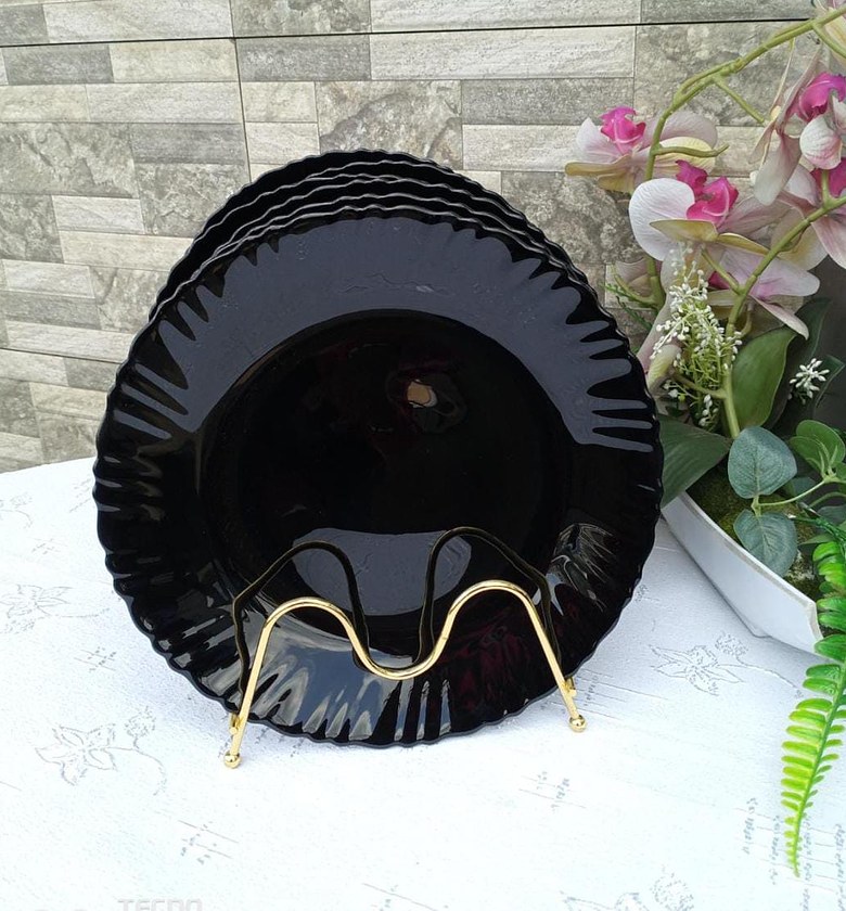 6 pc round plates image