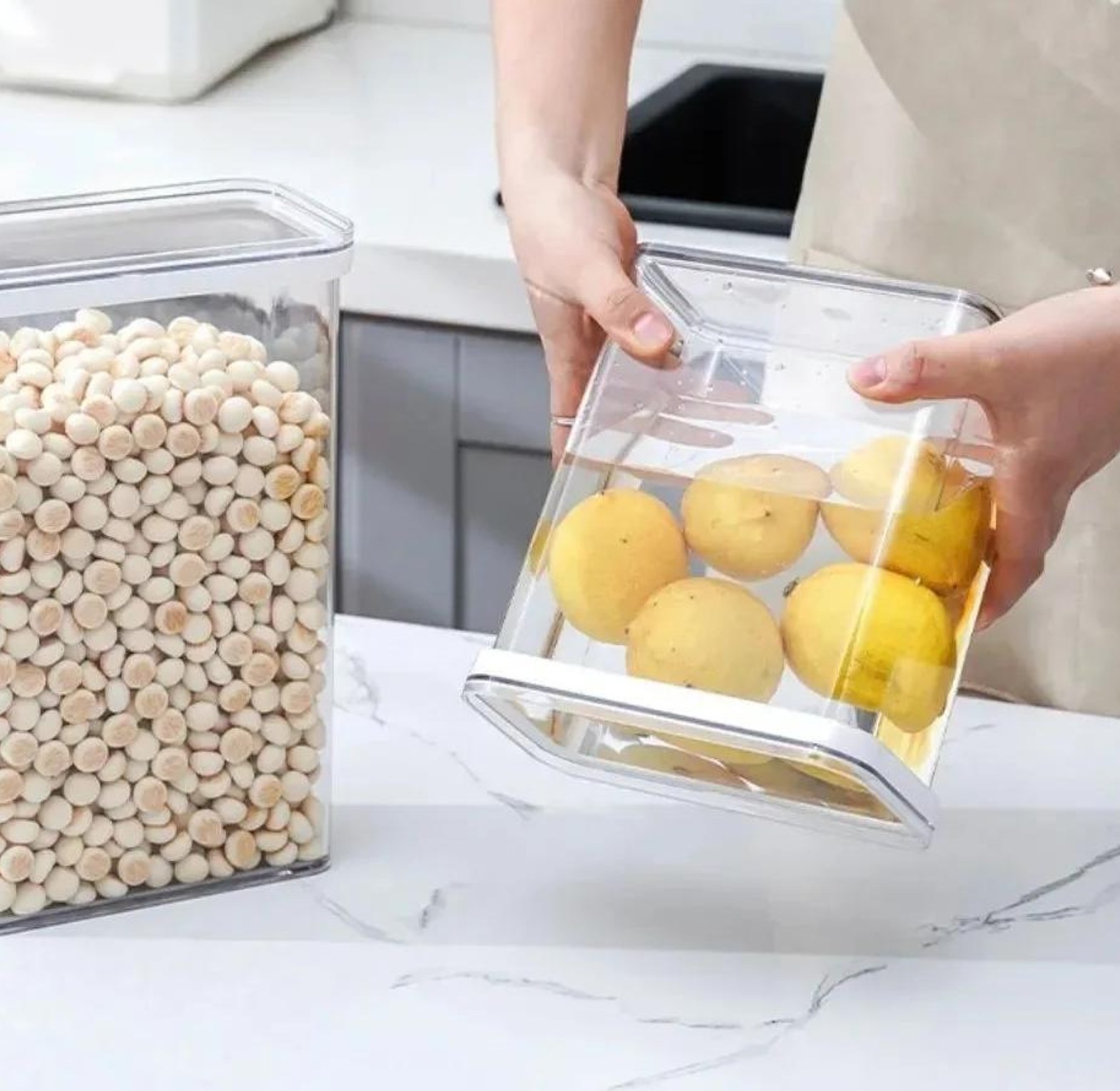 Acrylic Airtight storage containers image