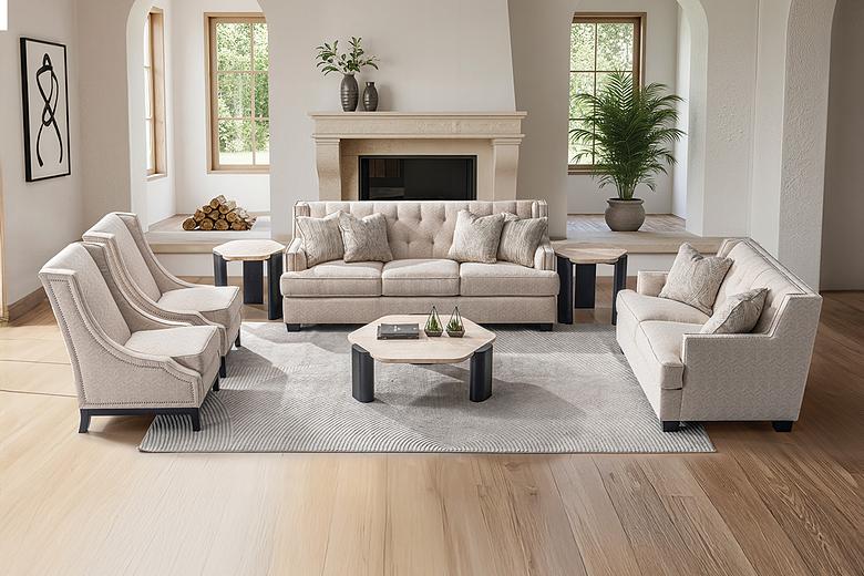 TRIMO 7 Seater Fabric Sofa (3+2+1+1) image