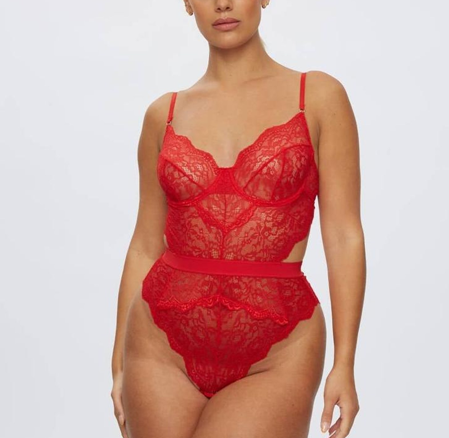 1404 Lace Bodysuit Lingerie image