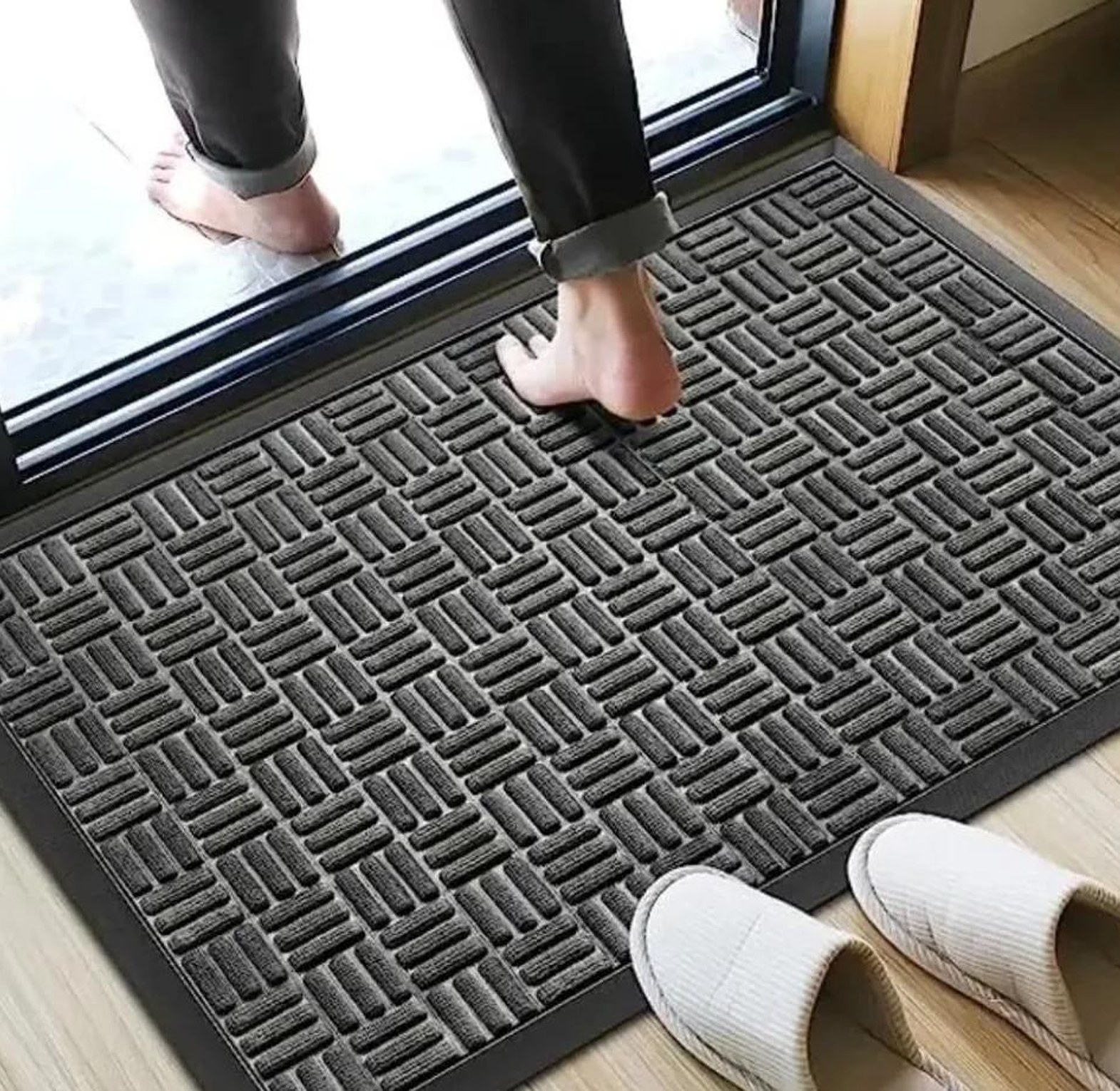 Non-slip, wear resistant rubber doormat image
