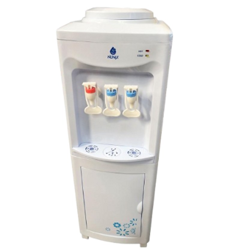 Water Dispenser. Nunix Energy Efficient Hot, normal And Cold Water Dispenser,3 Taps image