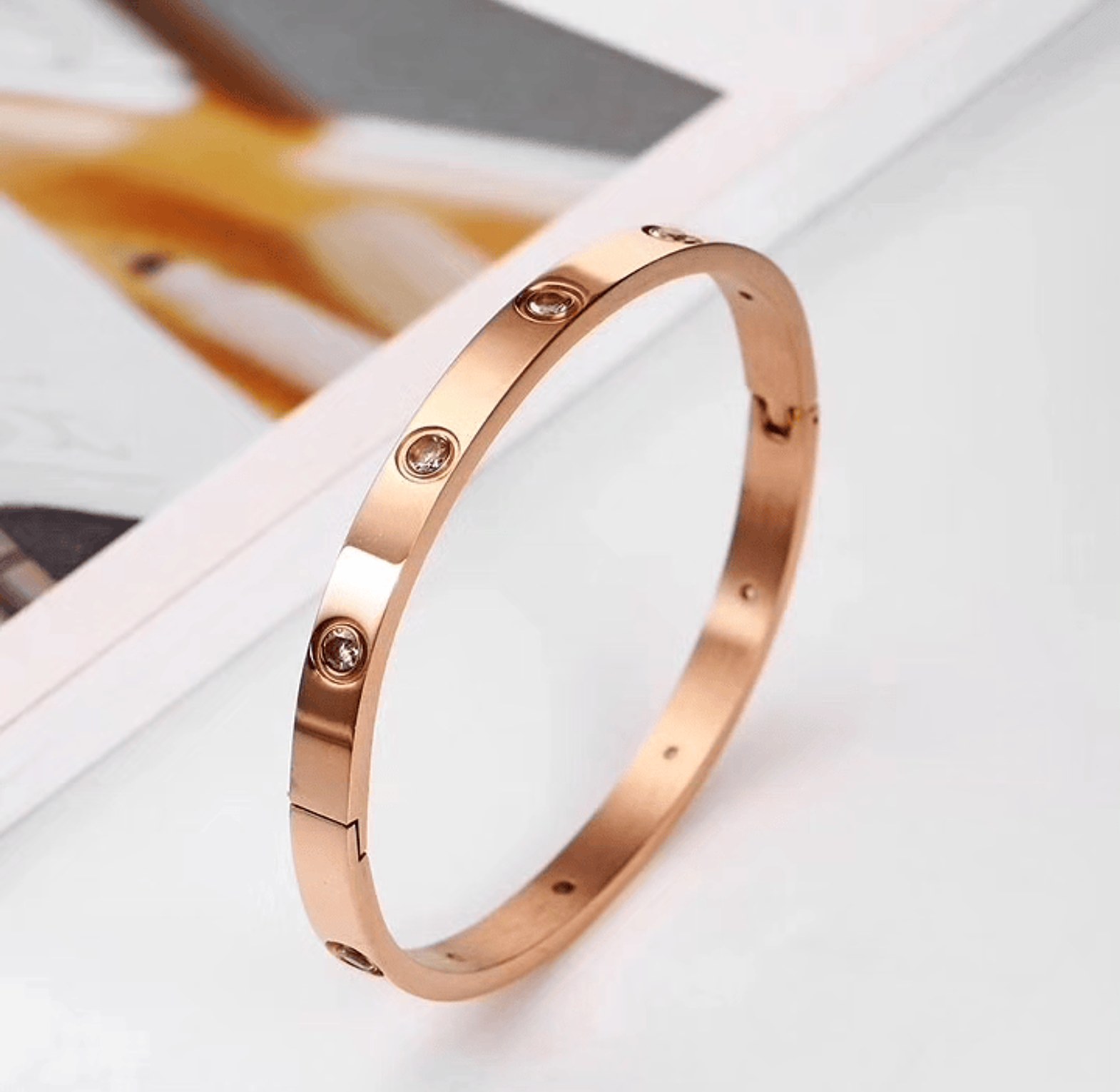 Stainless steel bracelet/ bangle image