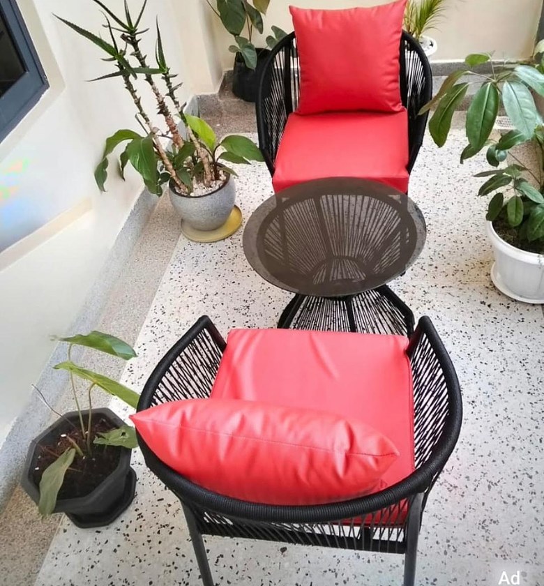 3-in-1 Modern Outdoor Seat Set image