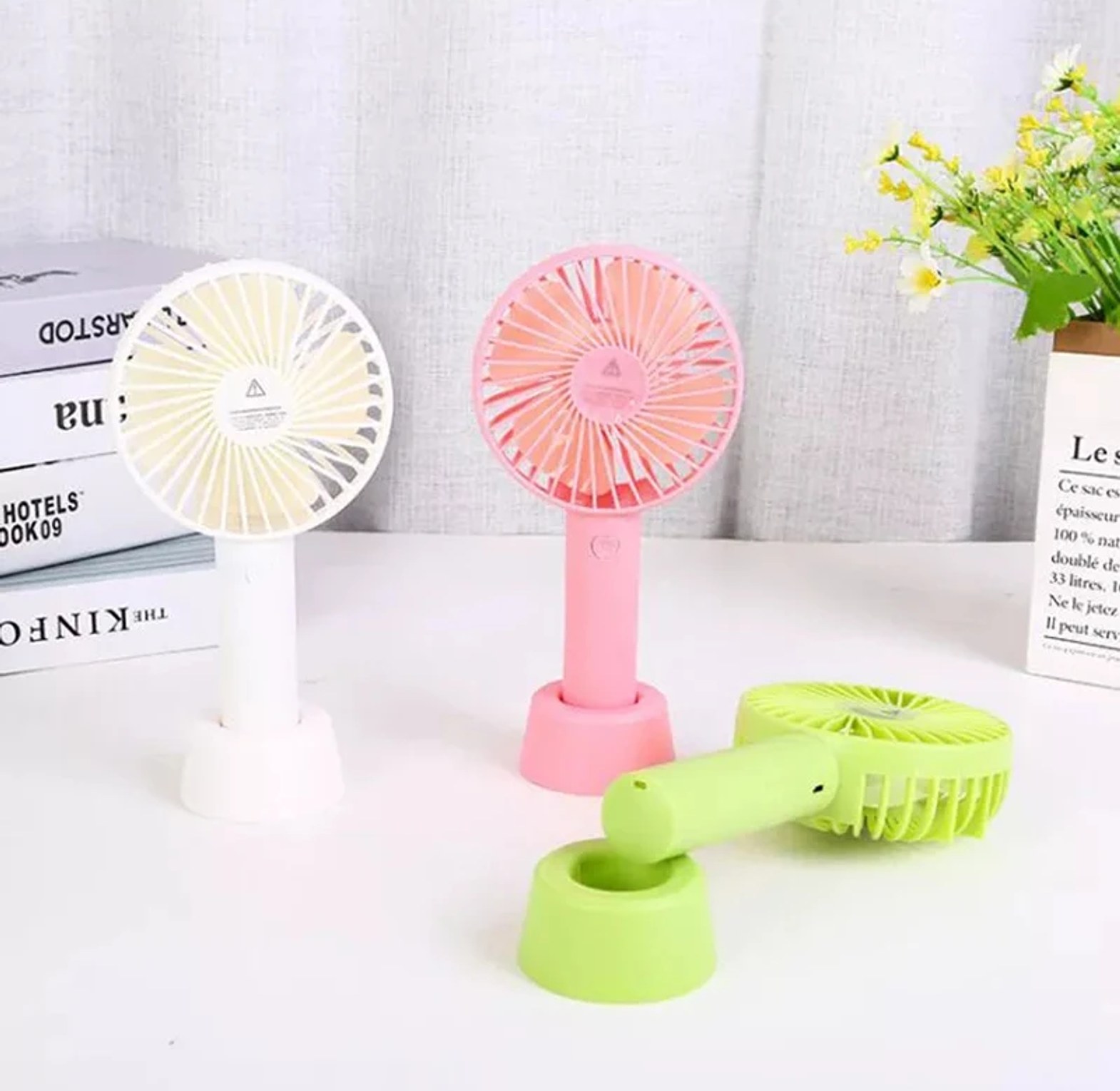 Handheld Rechargeable Fan image