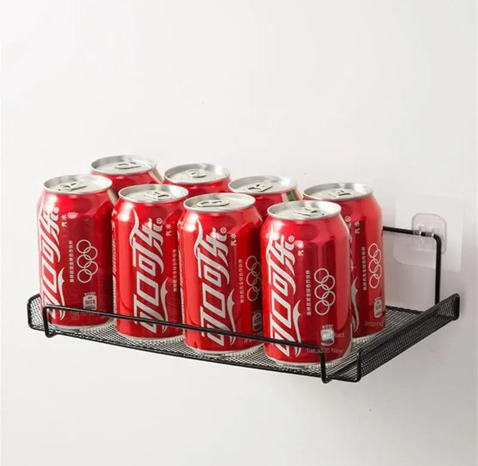 WiFi Router Shelf Wall Mount Shelf WiFi Router Storage Holder for Set Top Box Accessories image