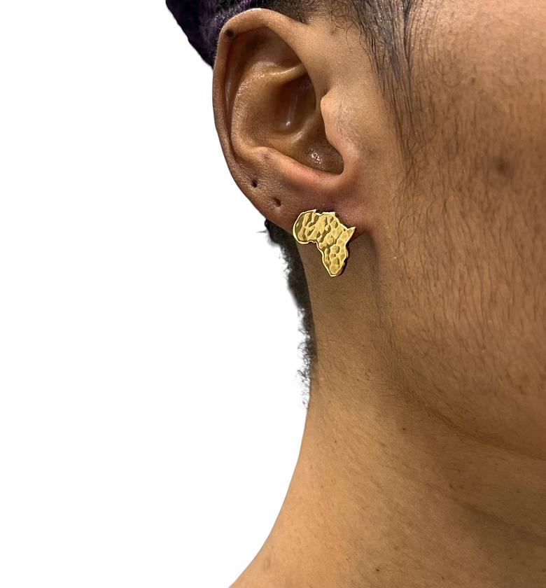 Taweret Brass Earrings  image