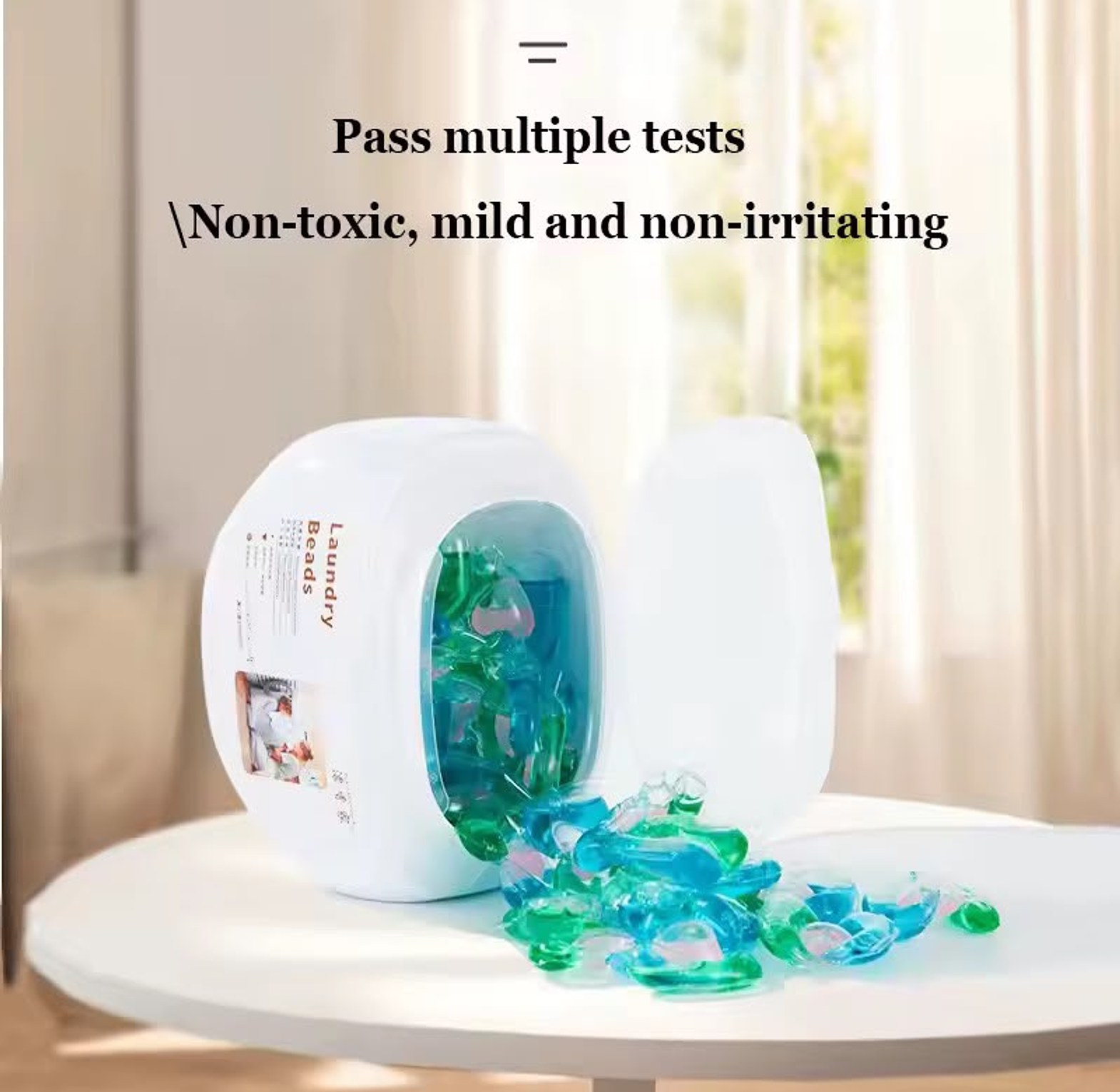 5-in-1 Laundry Pods with Laundry Beads image