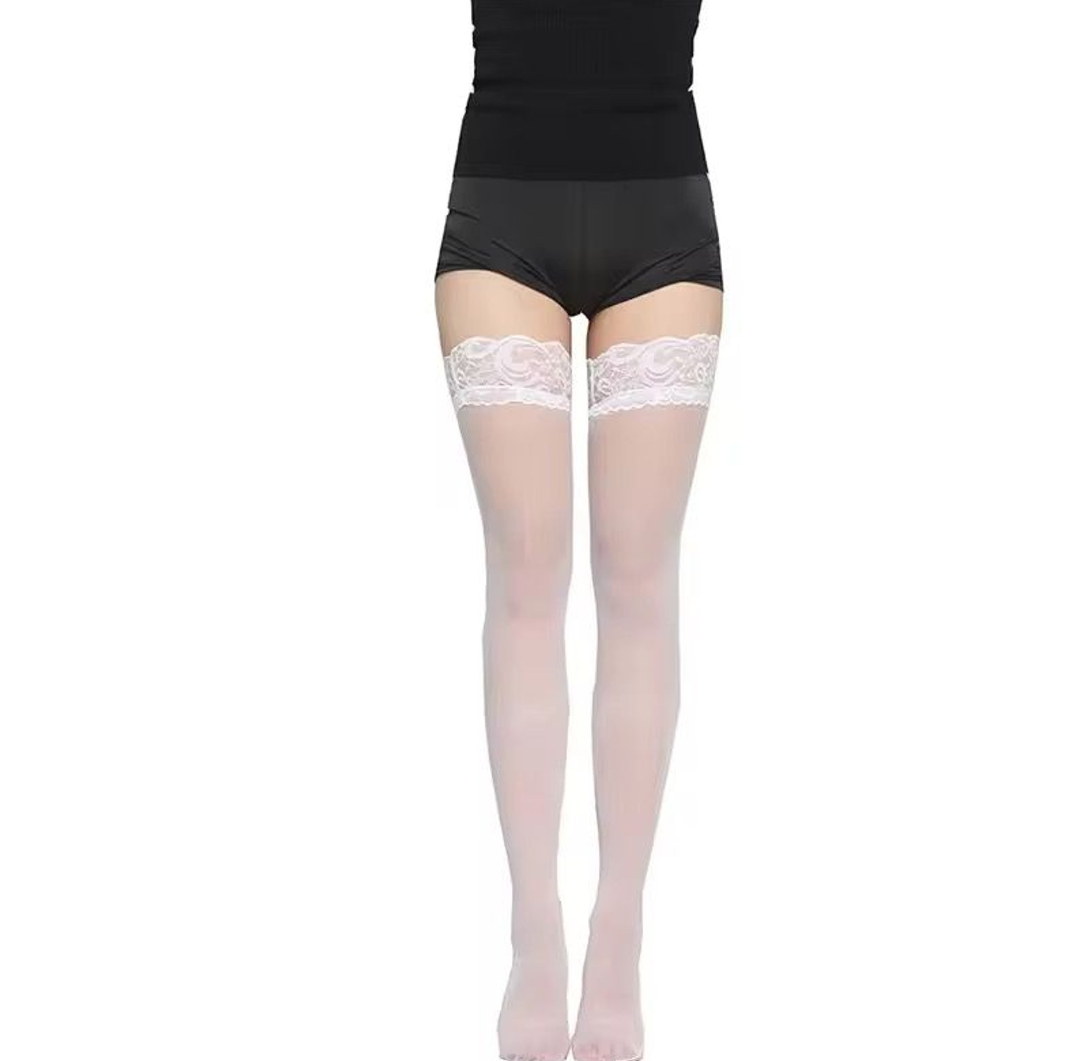 B106-PLAIN Knee Length Stocking image